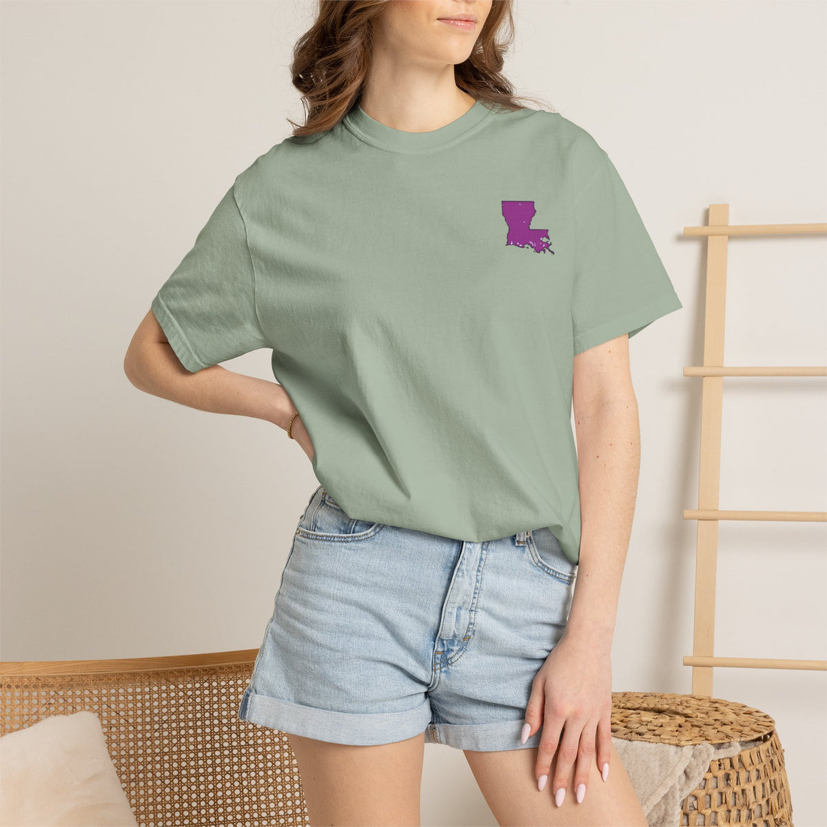 Louisiana Graphic T-Shirt — 'Excuse Me While I Love You' State Pride Tee