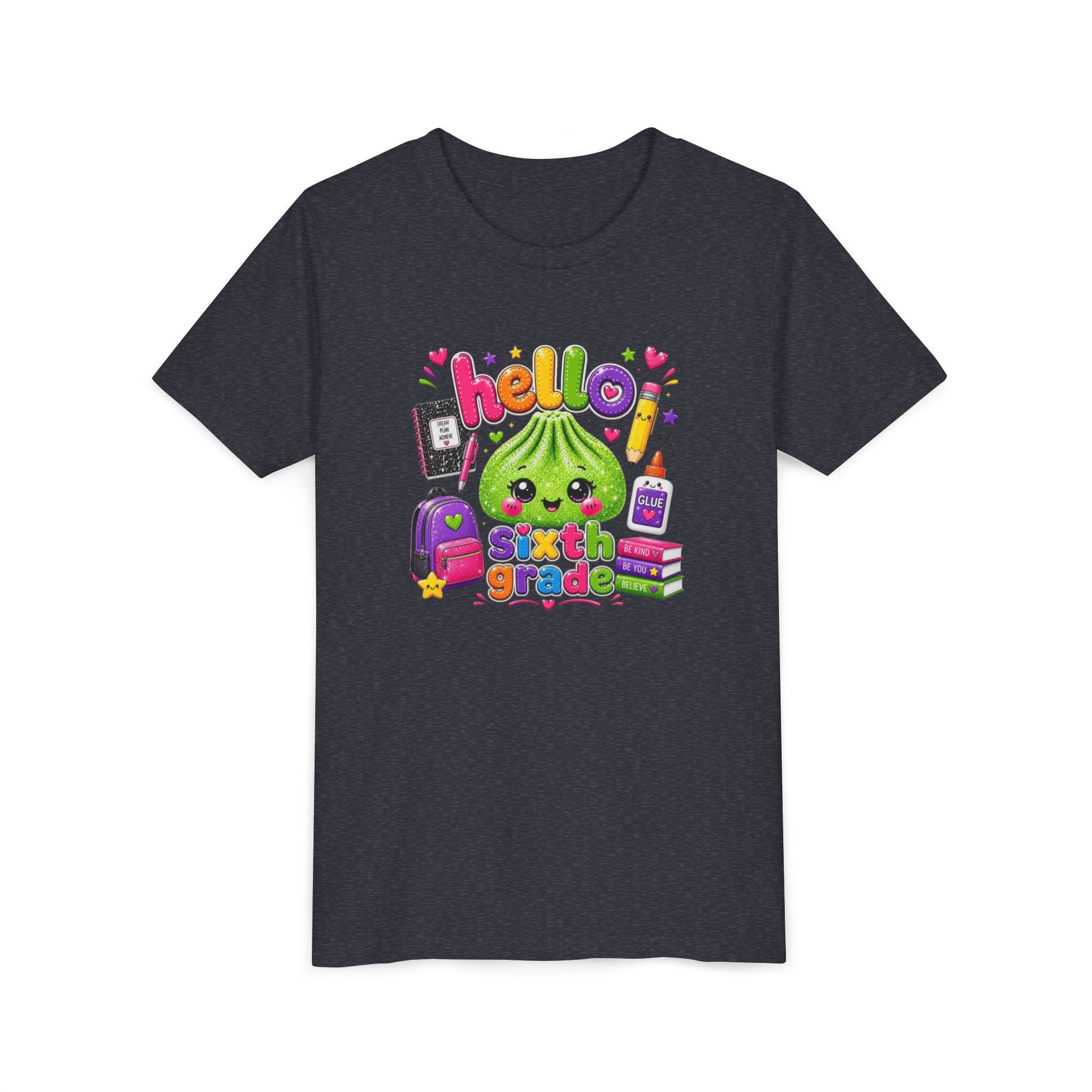 "Hello Sixth Grade" Youth Tee