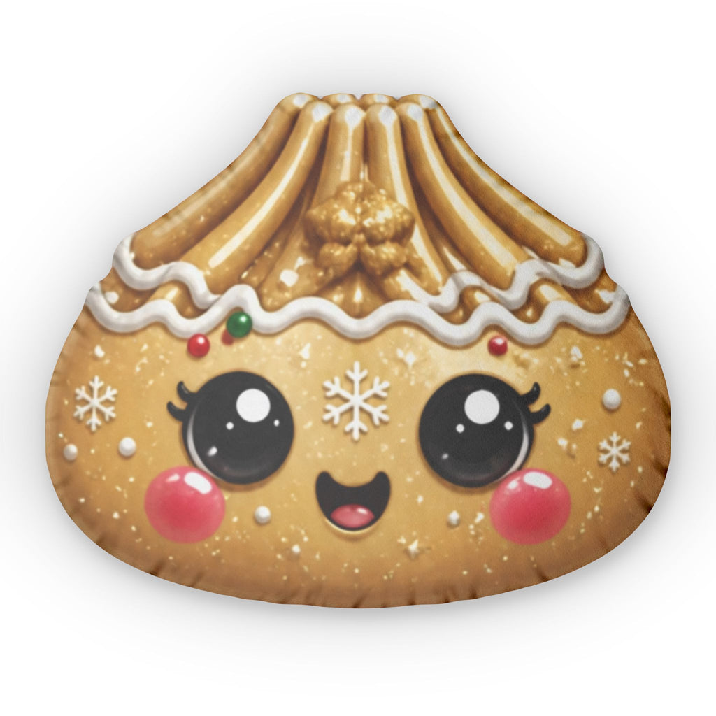 Gingerbread Cookie Shaped Pillow