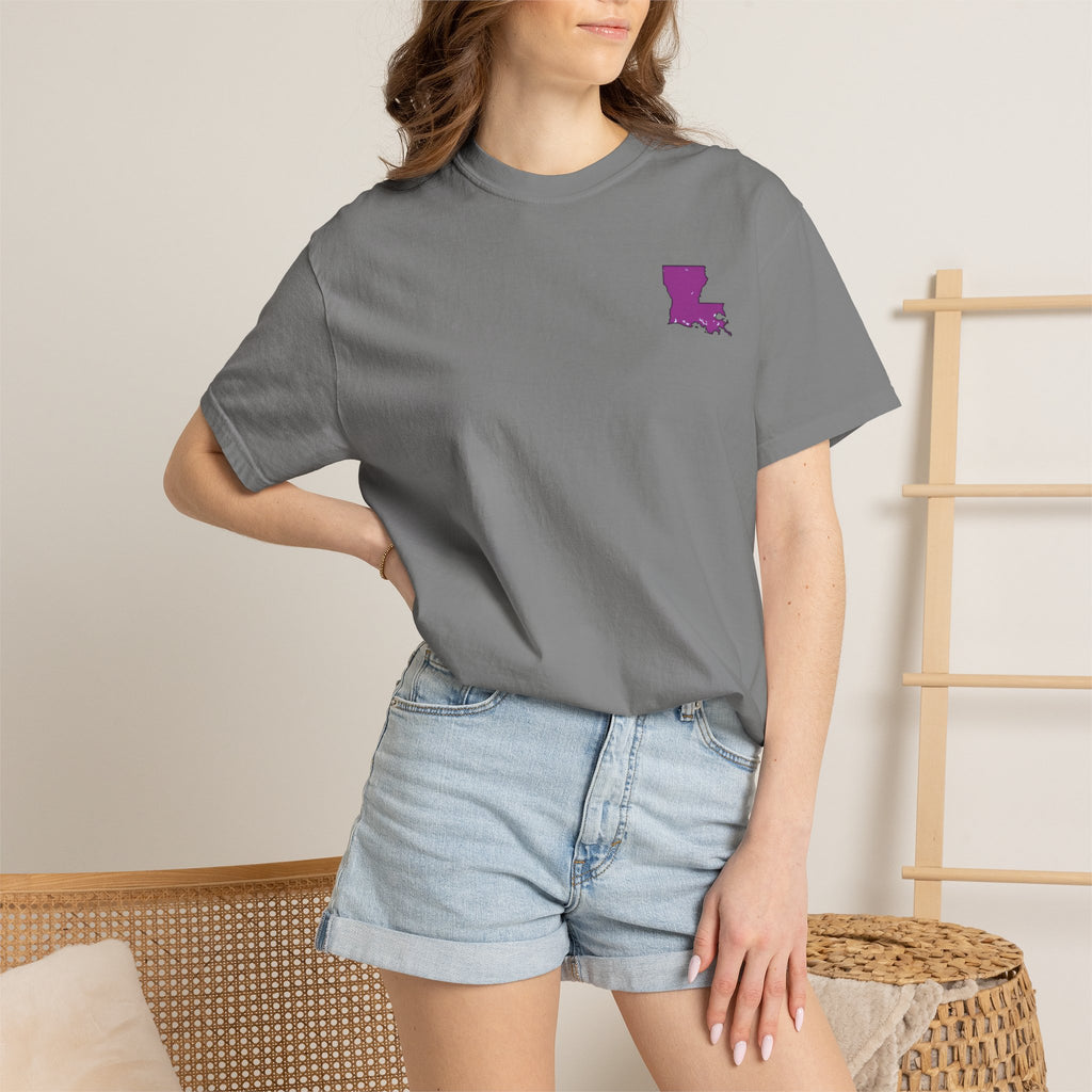 Louisiana Graphic T-Shirt — 'Excuse Me While I Love You' State Pride Tee