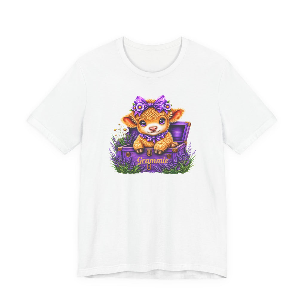 Personalized Highland Cow Shirt | Custom Grandma Name Tee