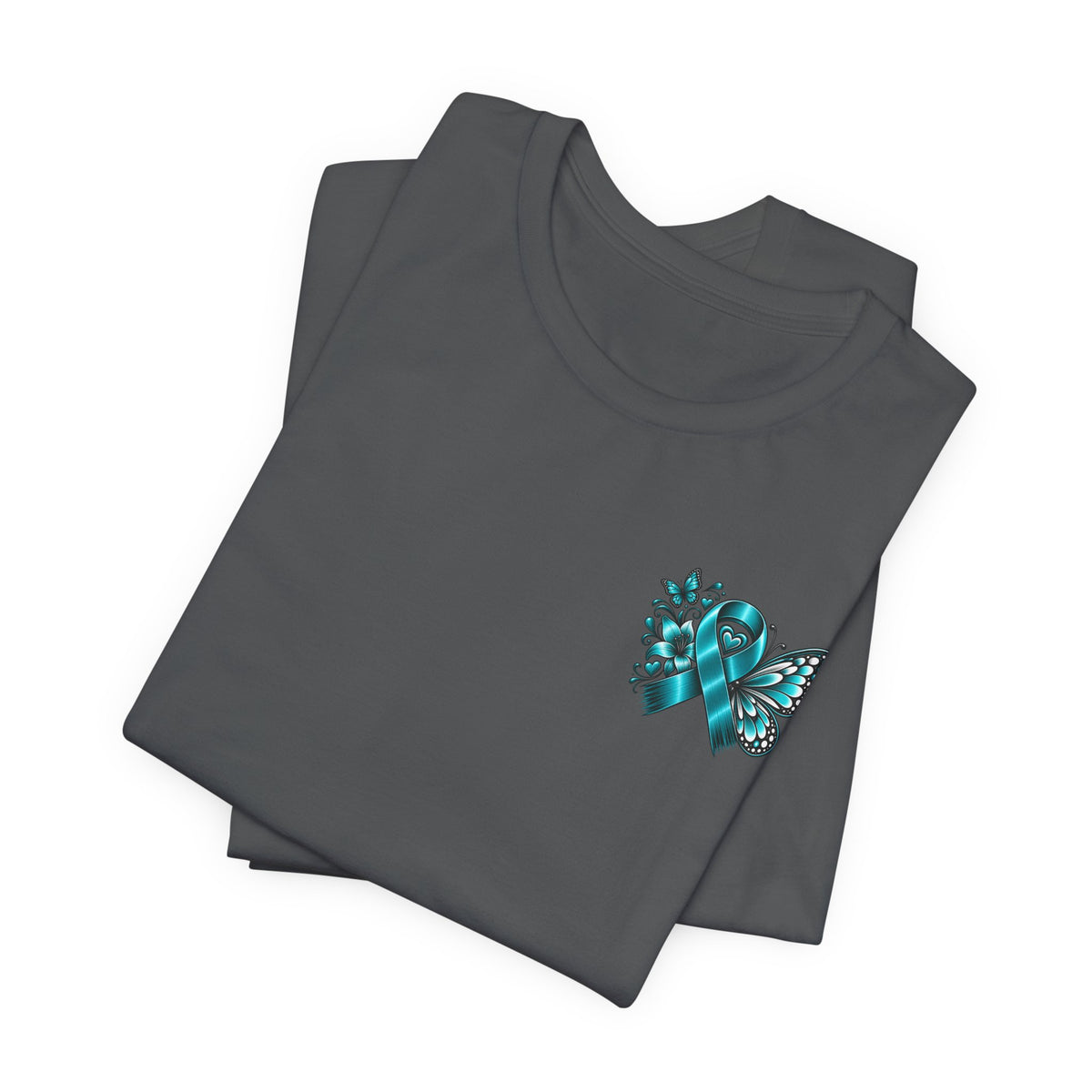 Ovarian Cancer Awareness Tee - Threads of Hope