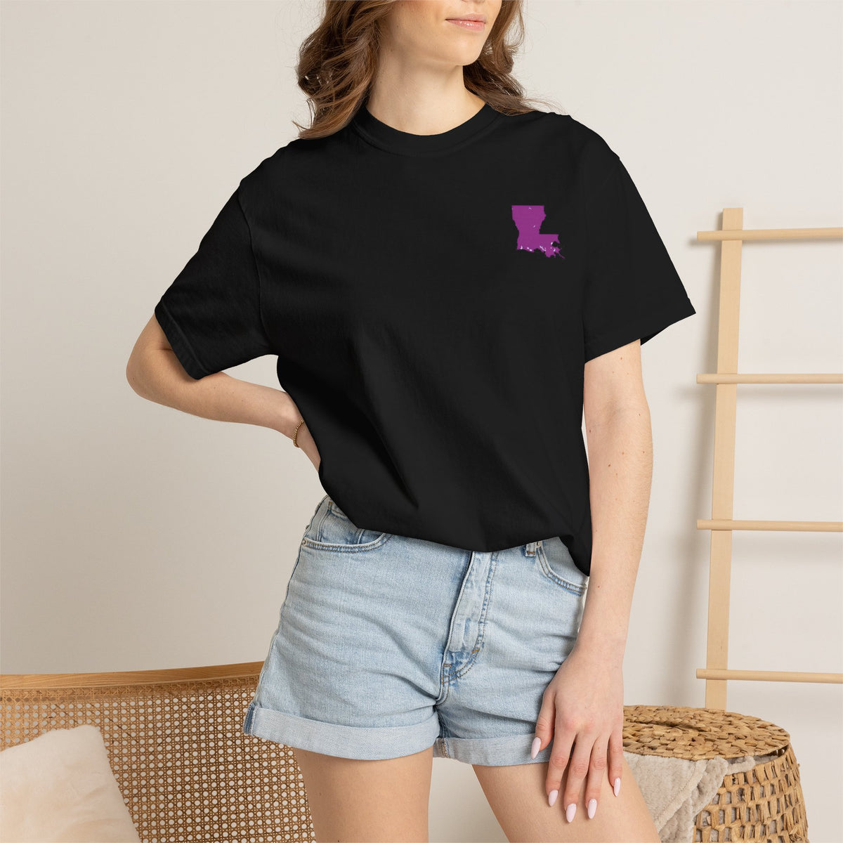 Louisiana Graphic T-Shirt — 'Excuse Me While I Love You' State Pride Tee