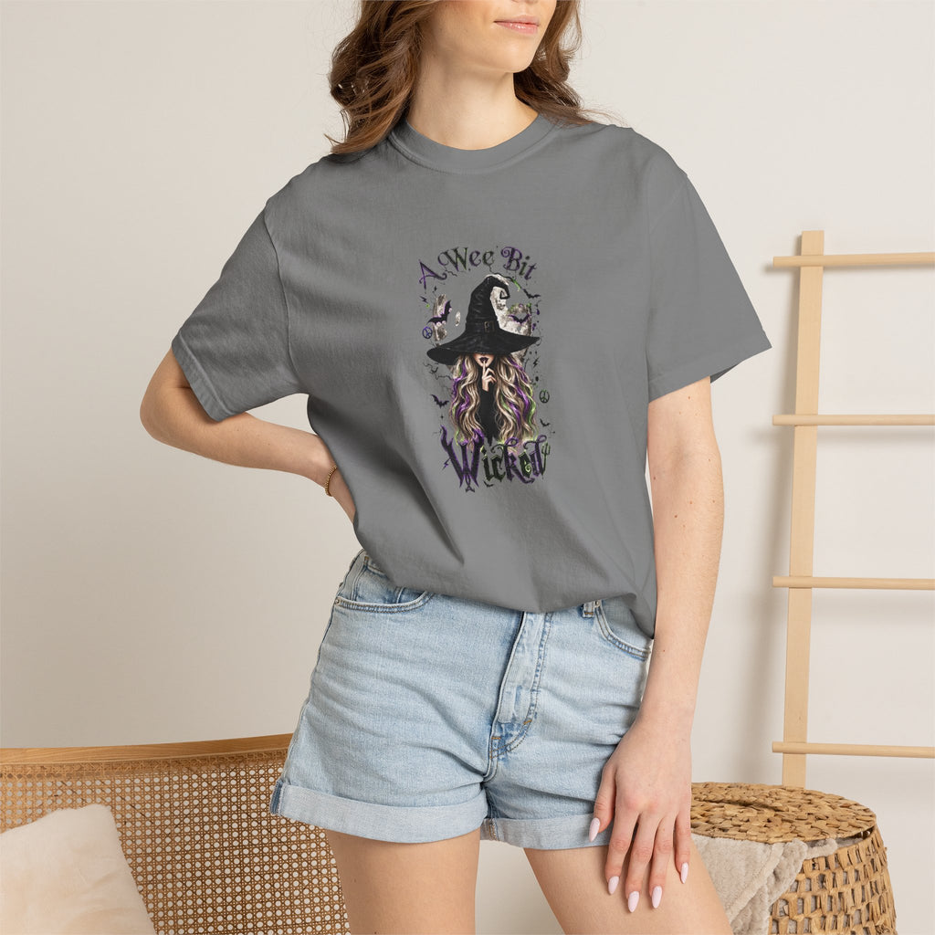 "A Wee Bit Wicked" Halloween T-Shirt