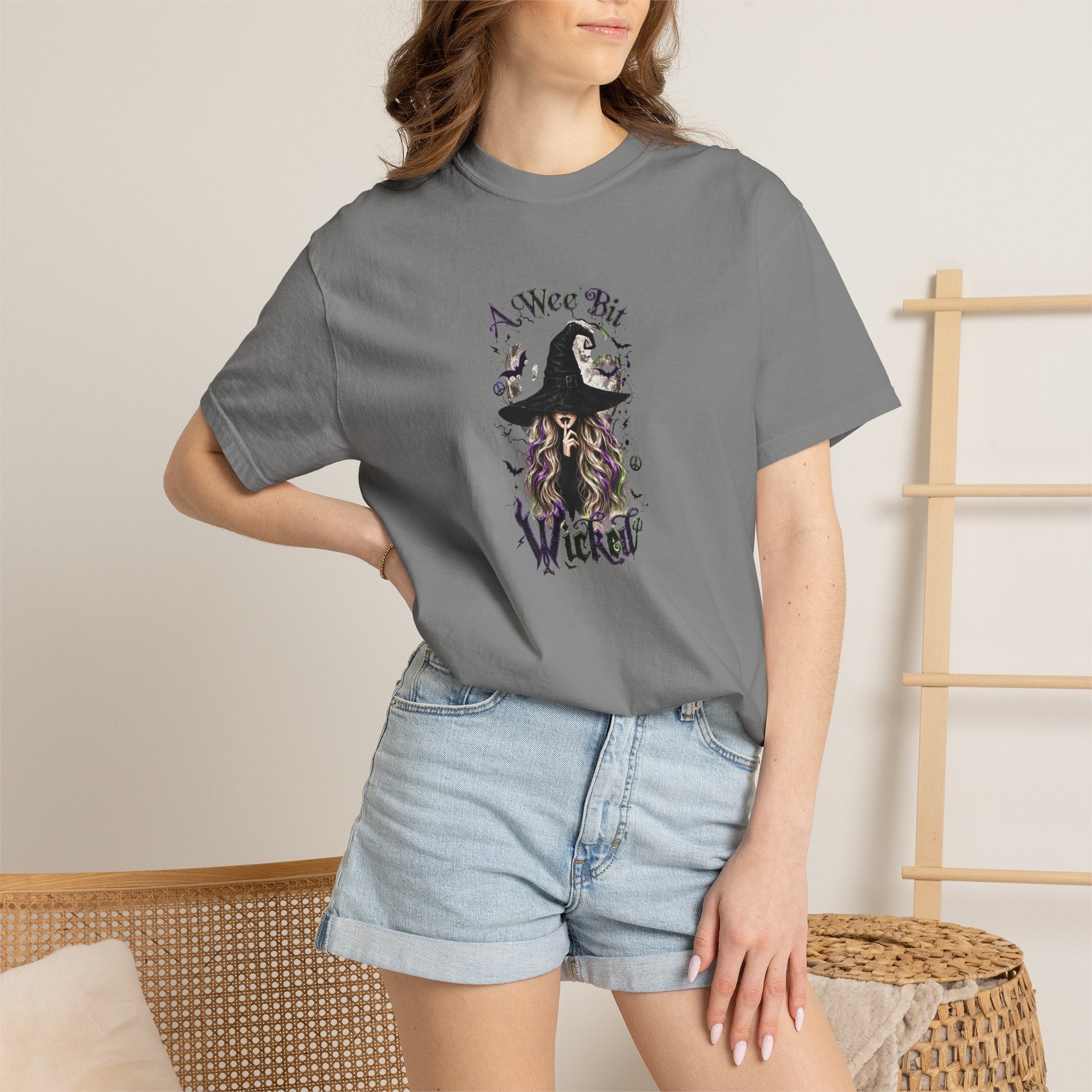 "A Wee Bit Wicked" Halloween T-Shirt