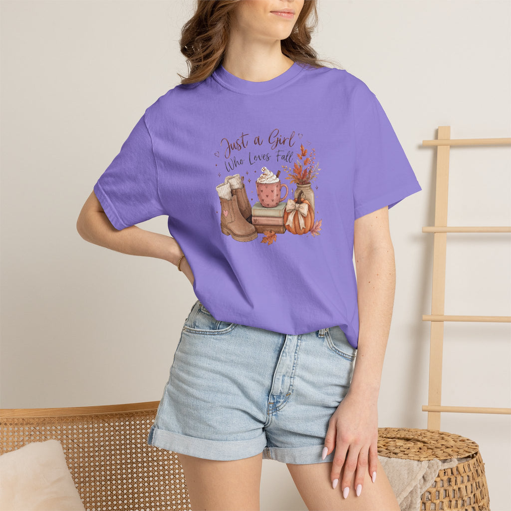Just a Girl Who Loves Fall Tee