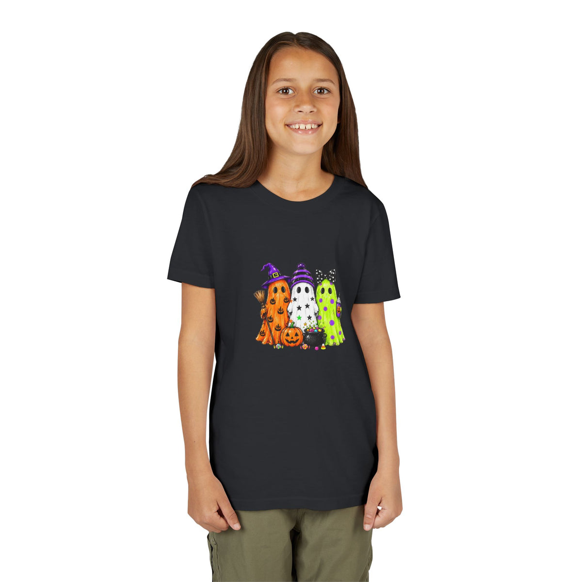 Kids Halloween Ghosts Tee