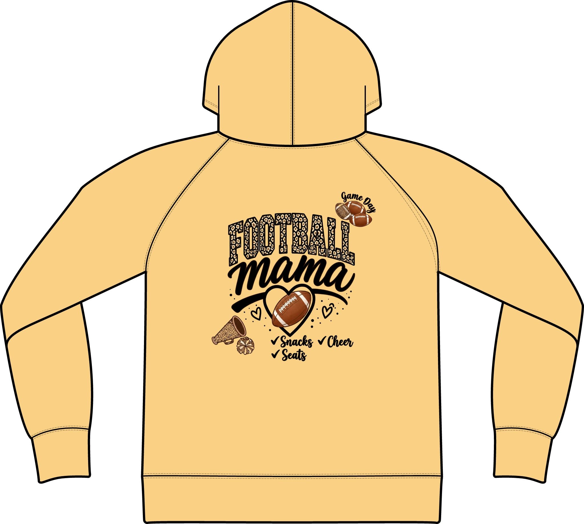 Football Mama Hoodie