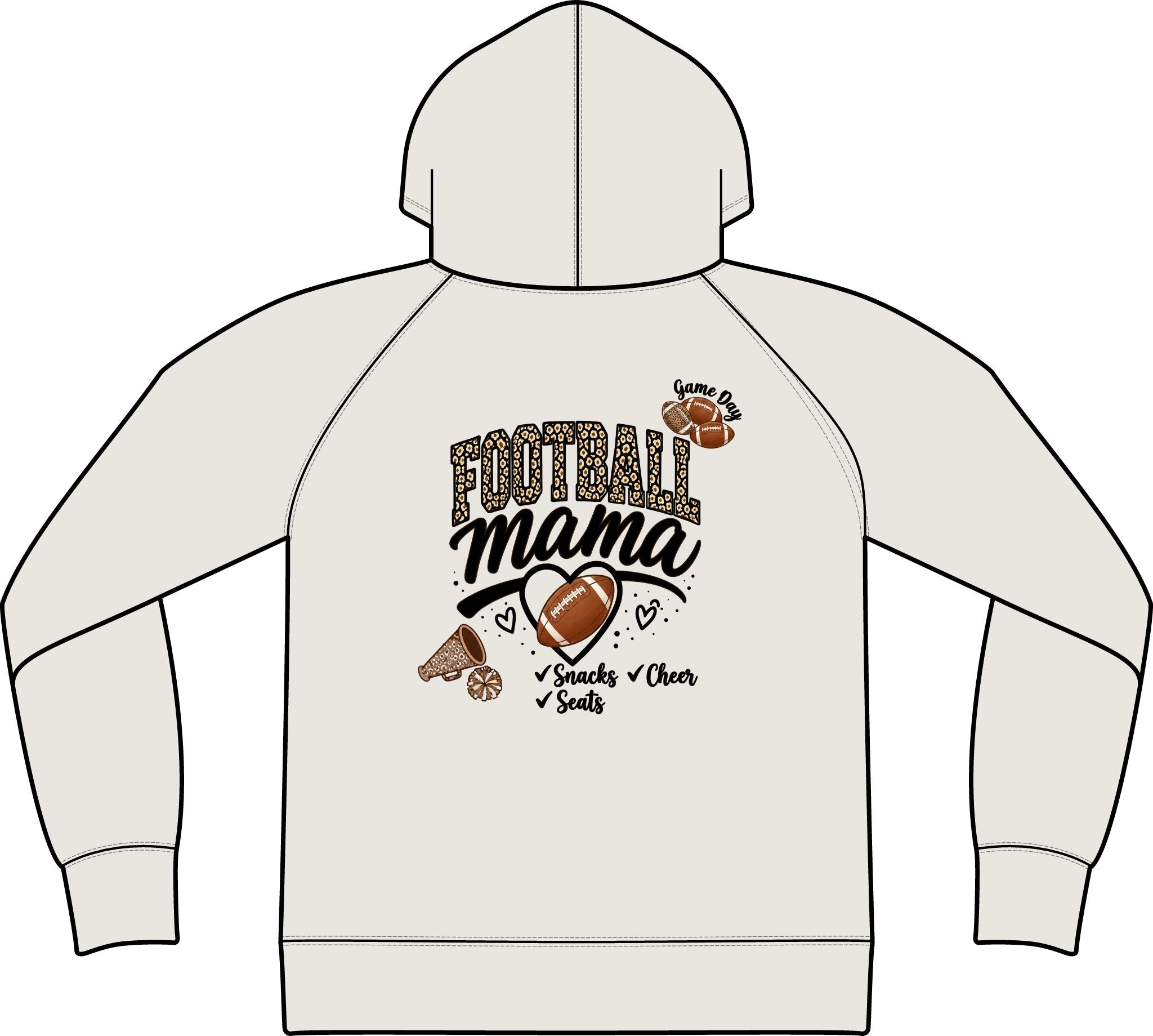 Football Mama Hoodie
