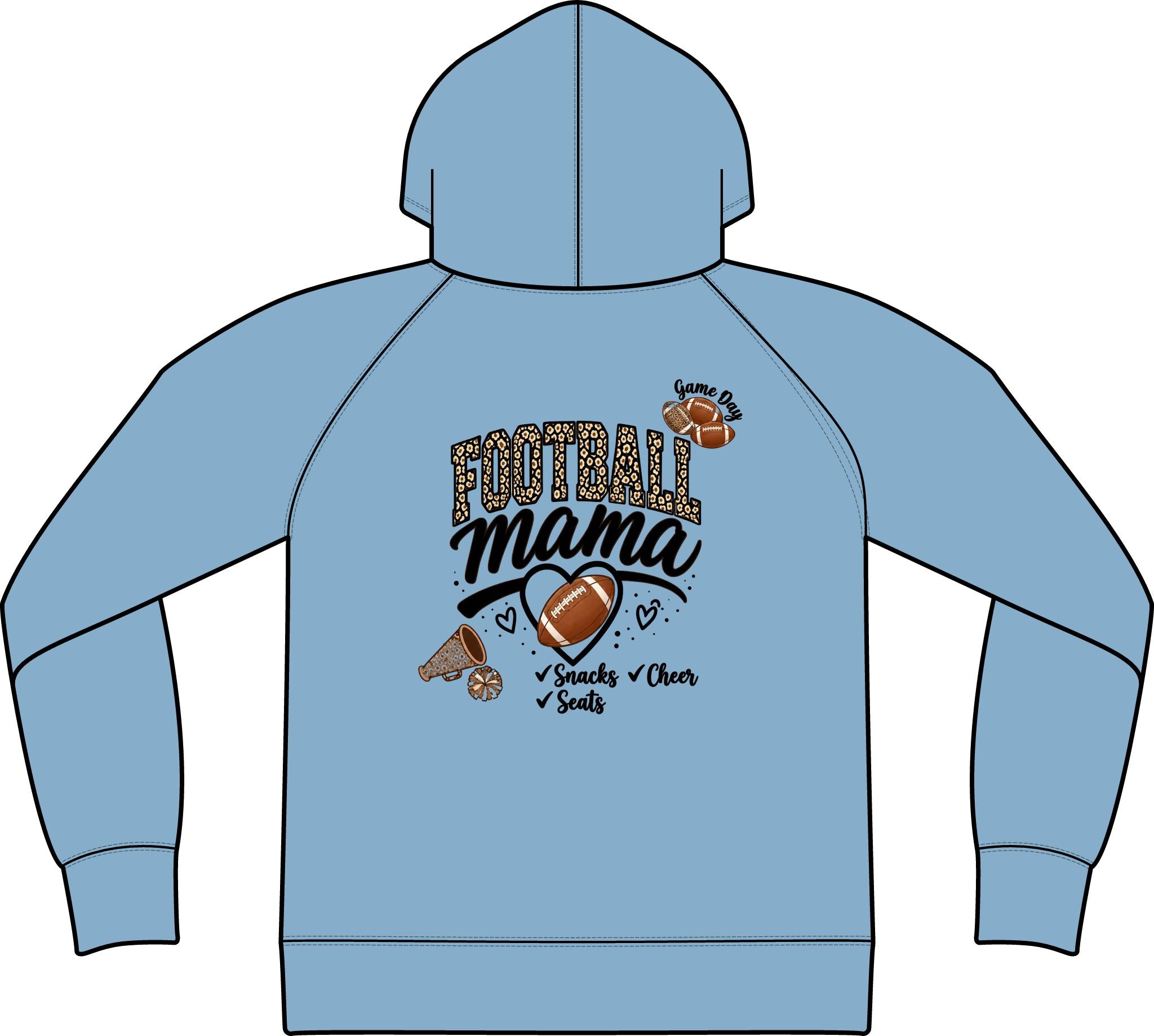 Football Mama Hoodie