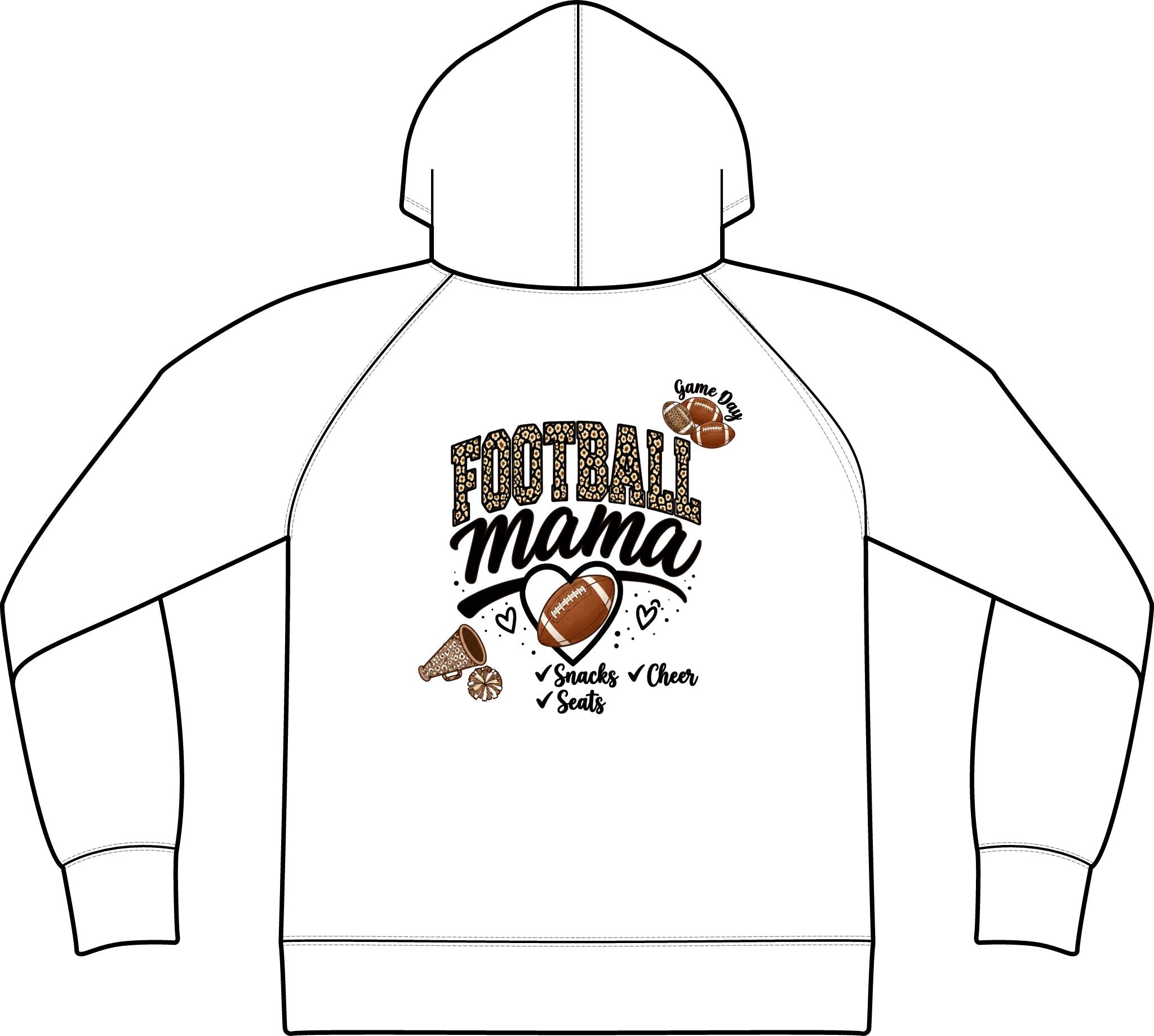 Football Mama Hoodie