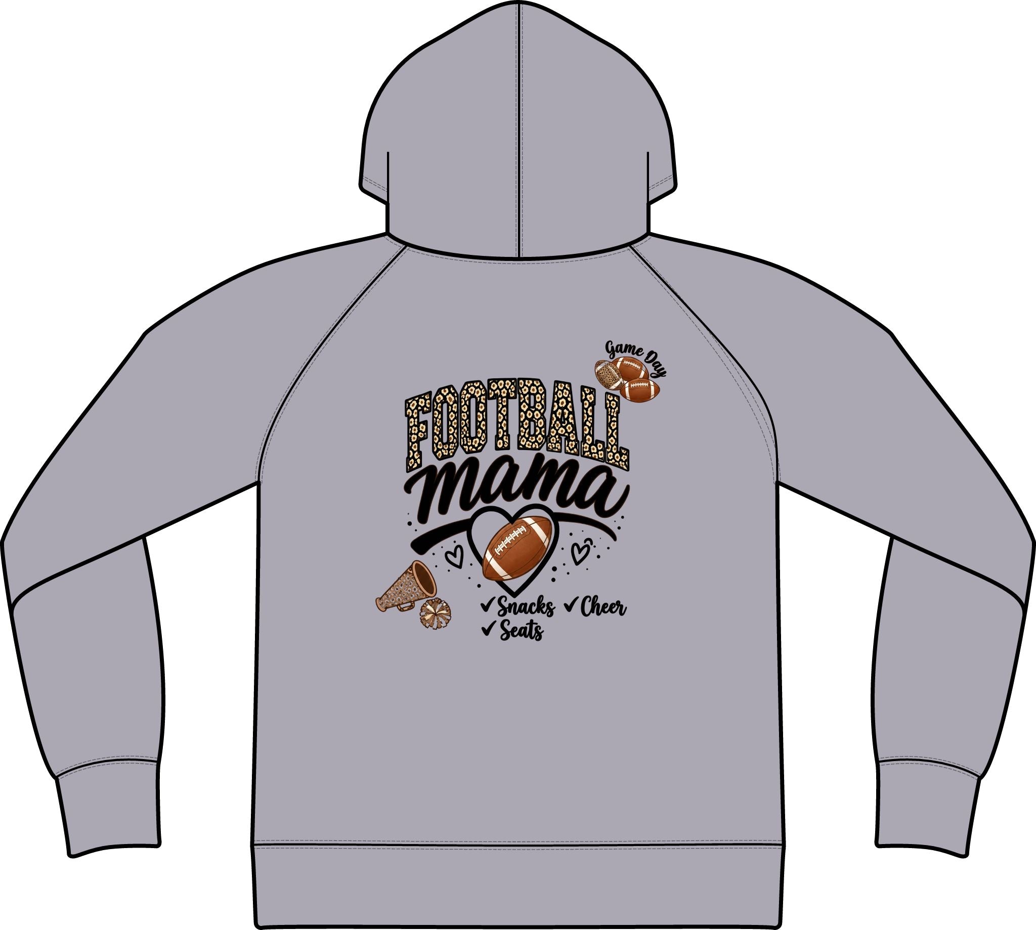 Football Mama Hoodie