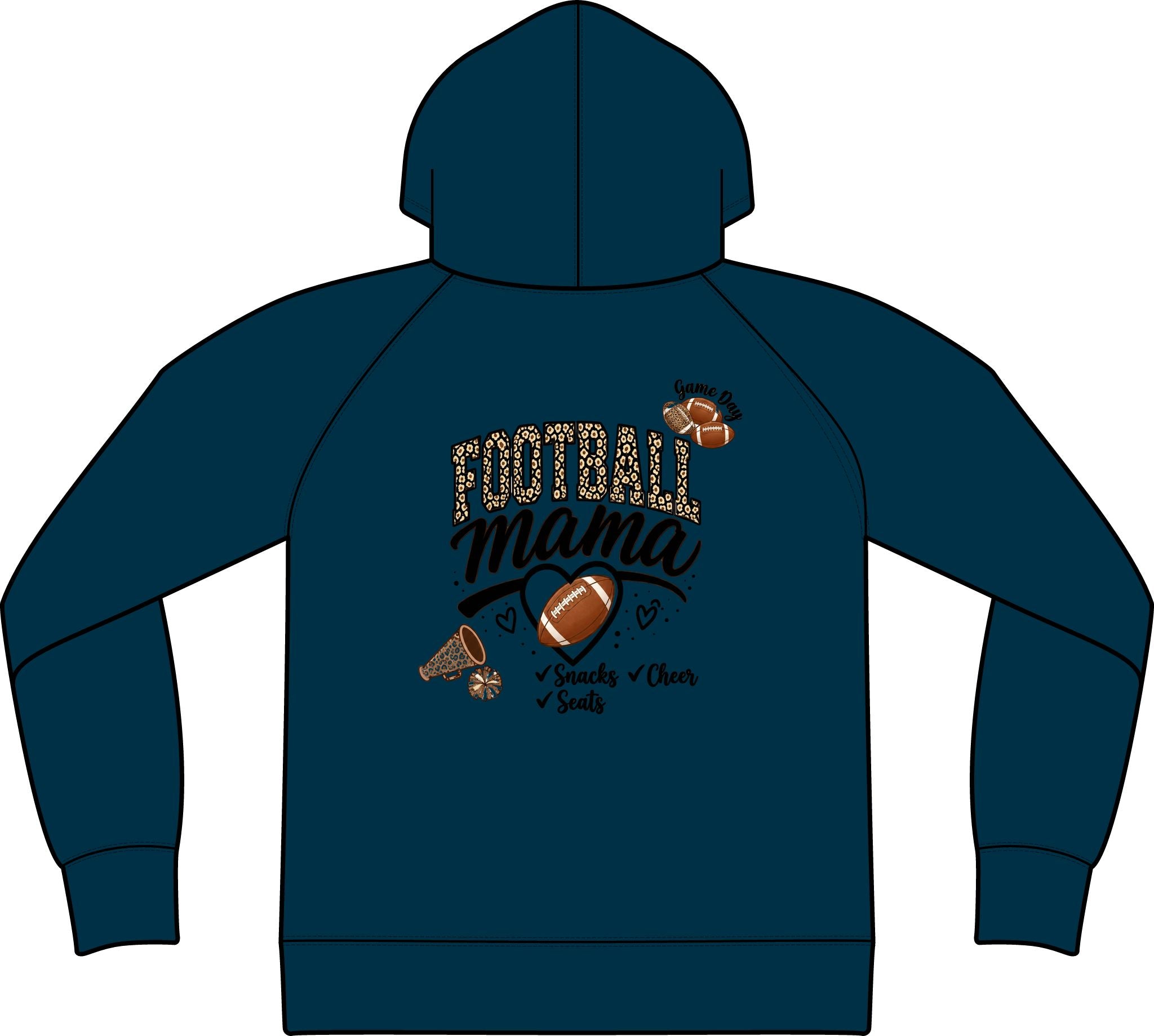 Football Mama Hoodie