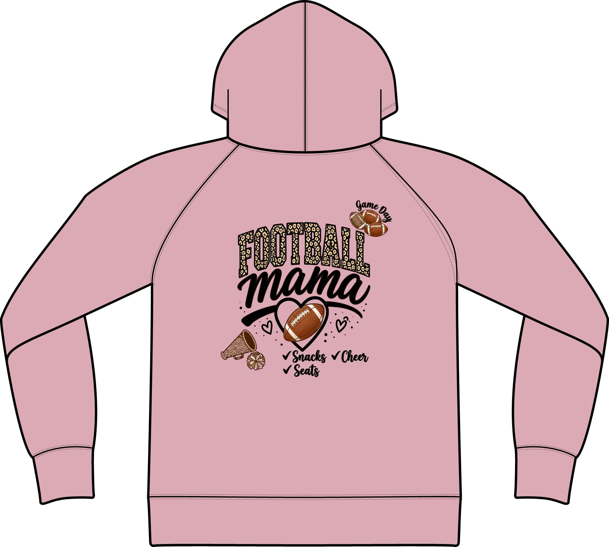 Football Mama Hoodie