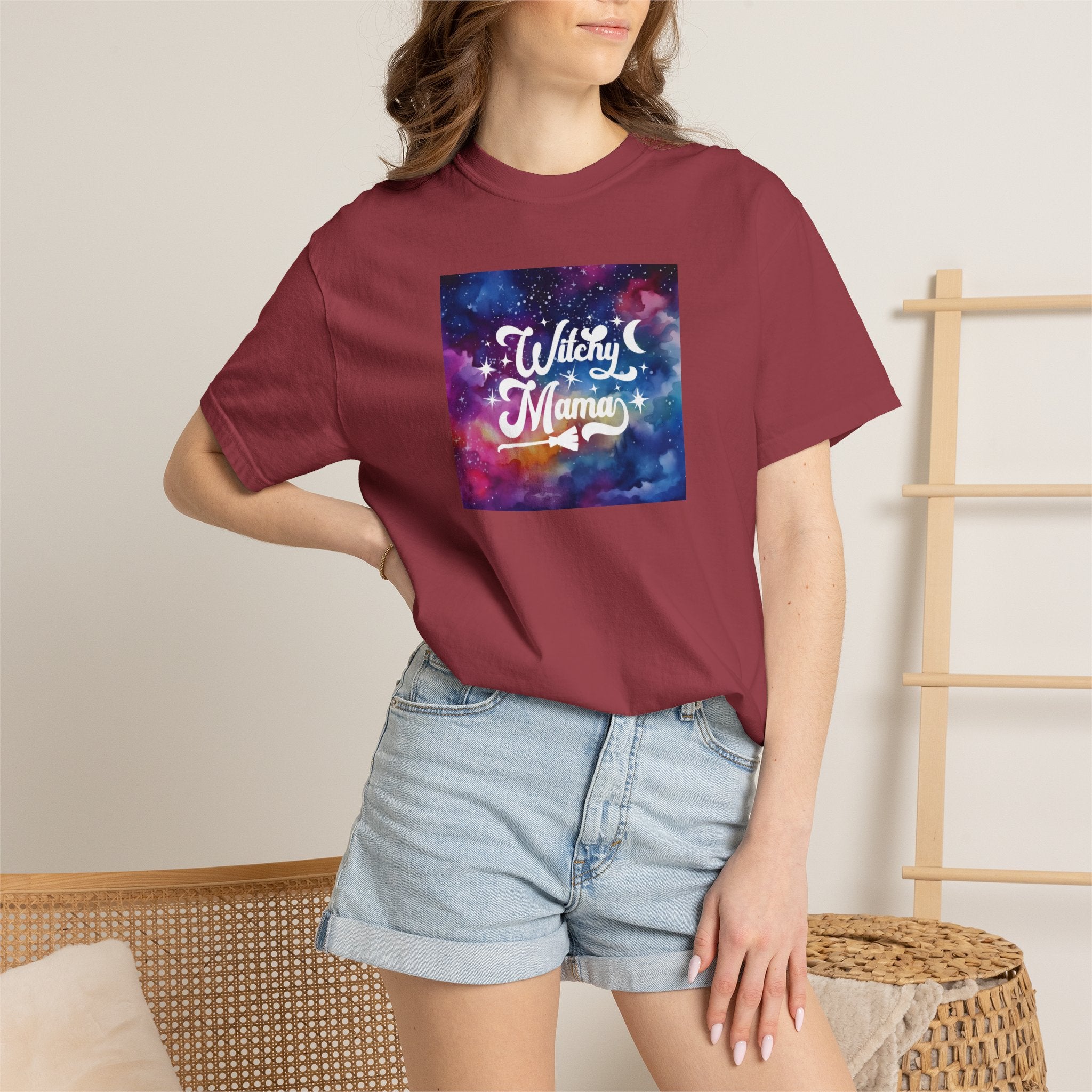 Witchy Mama Galaxy T-Shirt