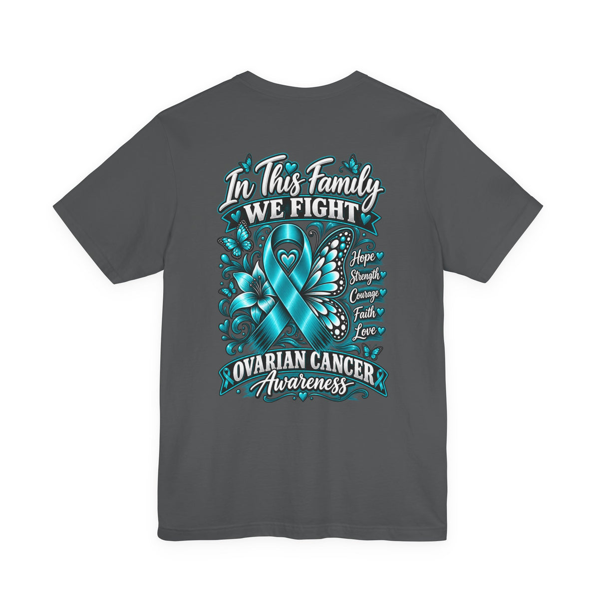 Ovarian Cancer Awareness Tee - Threads of Hope
