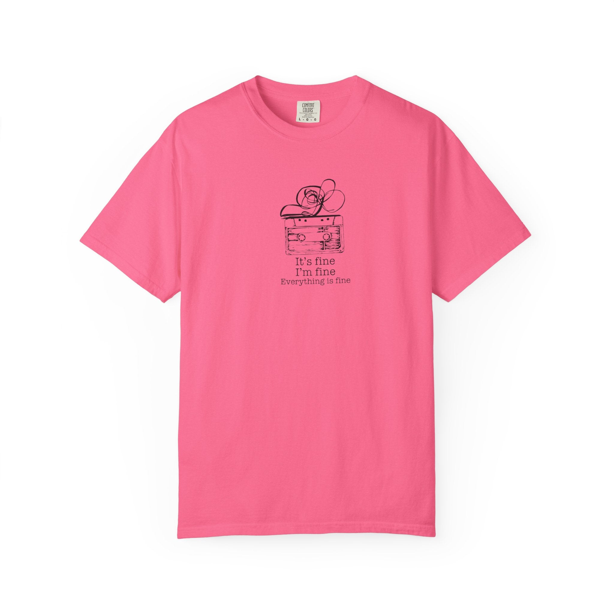I’m Fine Cassette Tape T-Shirt