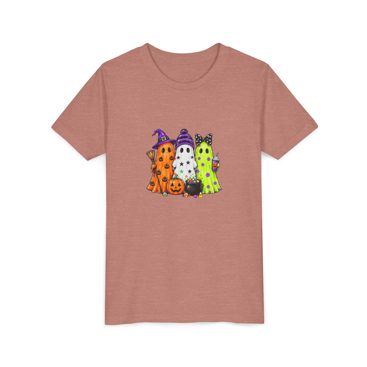 Kids Halloween Ghosts Tee