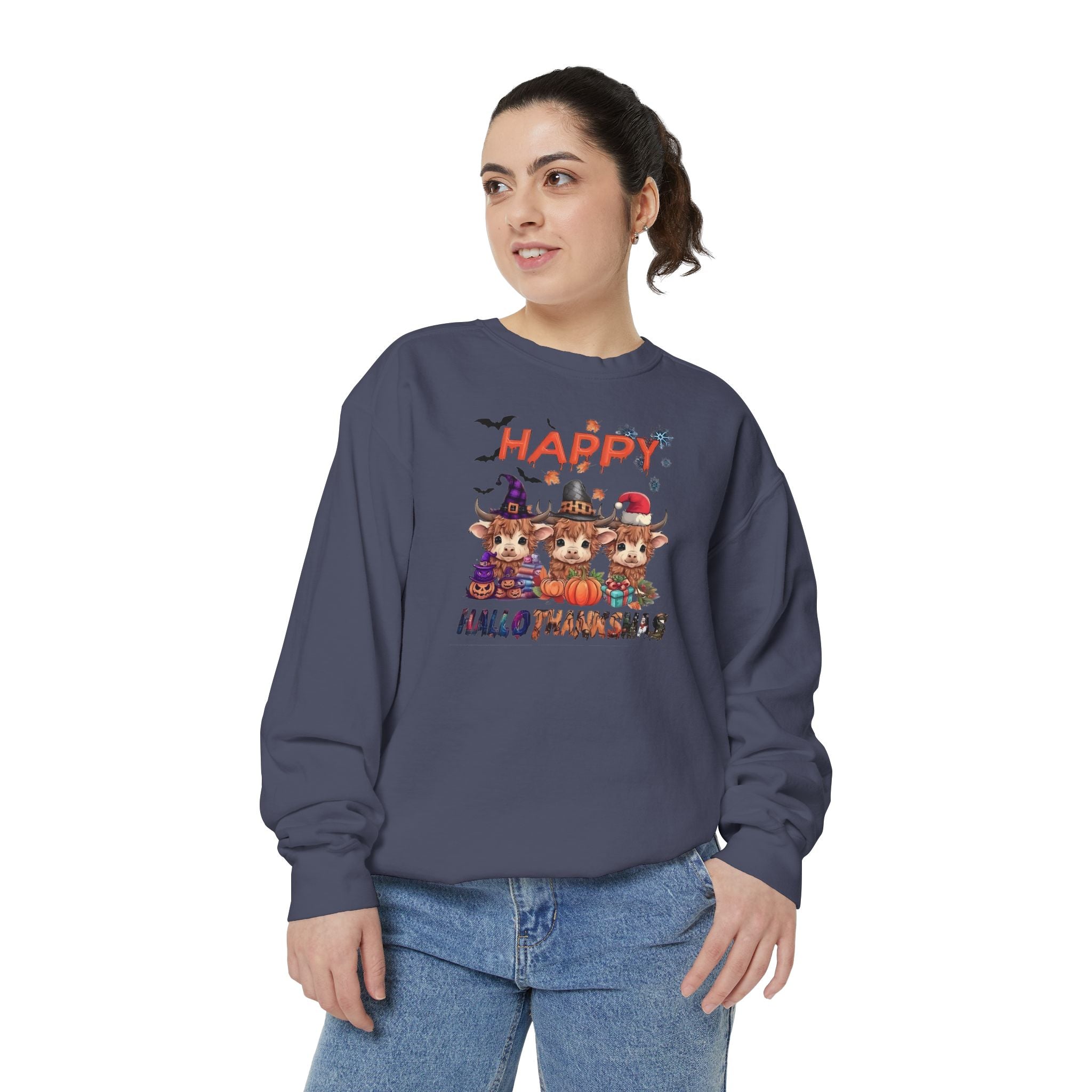 Happy Hallothanksmas Pullover