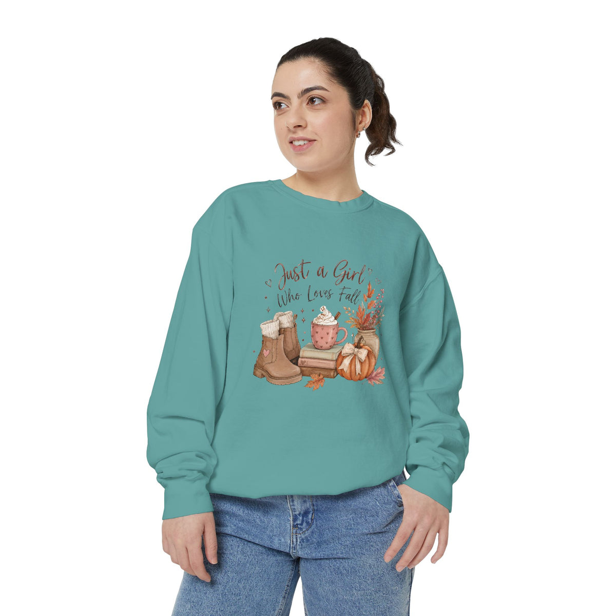 Just a Girl Who Loves Fall Sweater