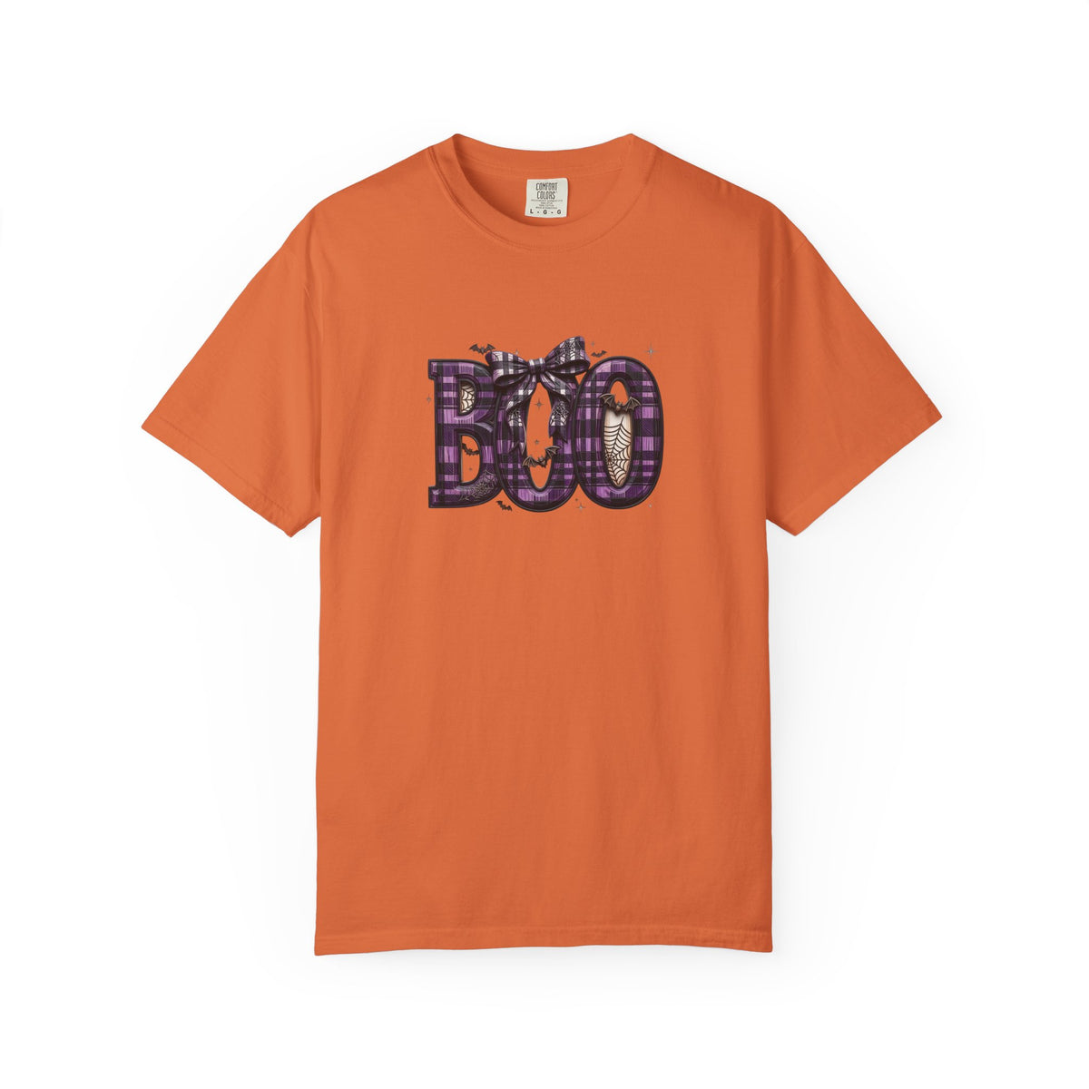 Halloween 'BOO' Plaid T-Shirt