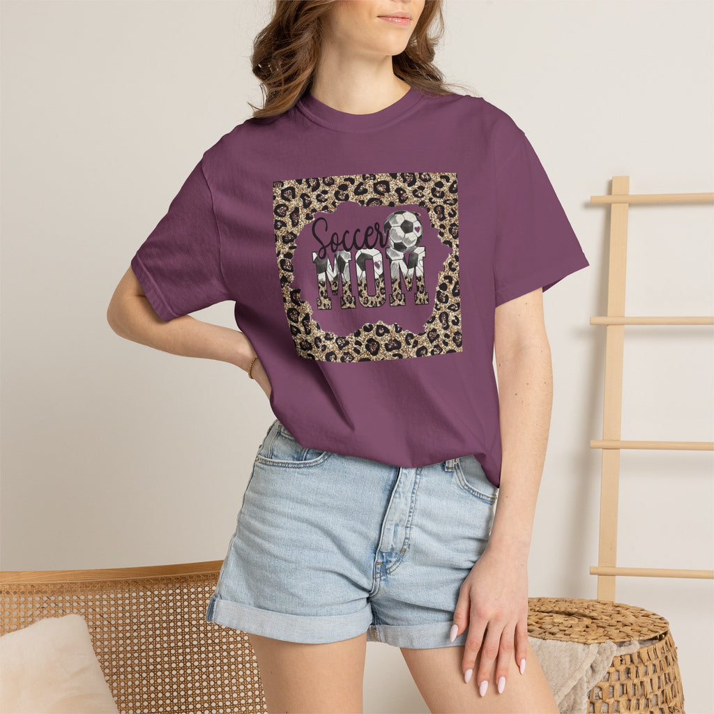 Soccer Mom Leopard Print T-Shirt