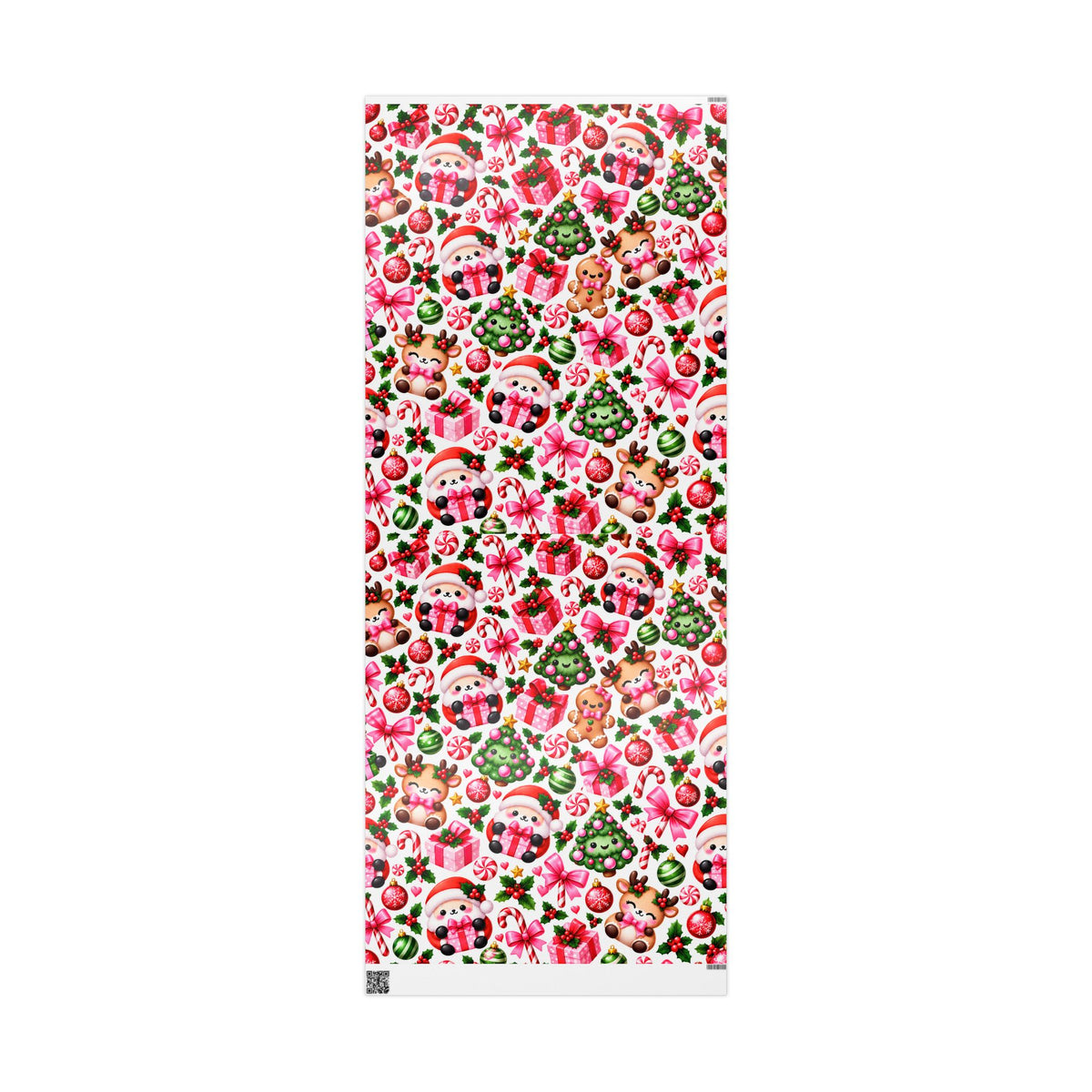 Christmas Squishies | Cute Kawaii Christmas Wrapping Paper