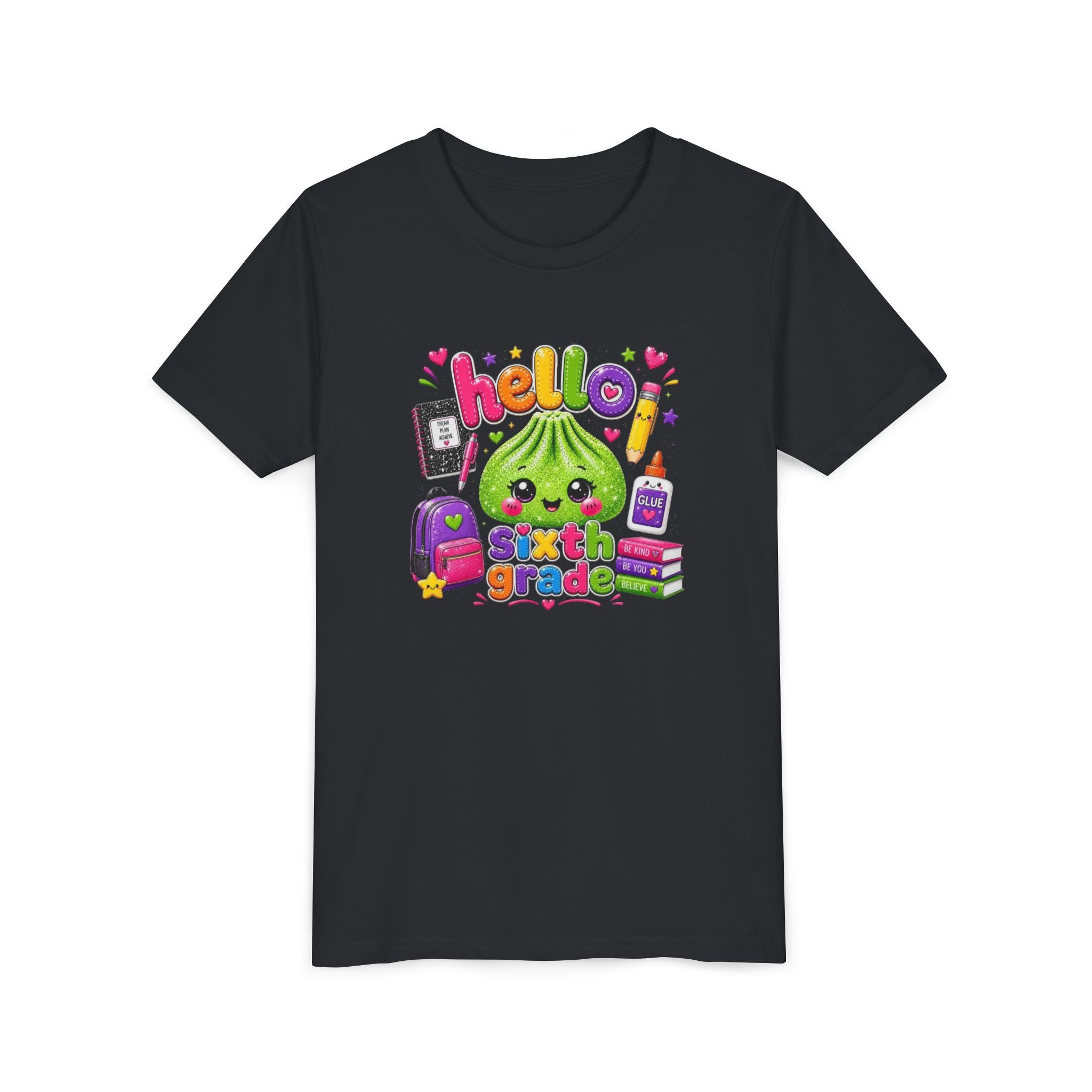 "Hello Sixth Grade" Youth Tee