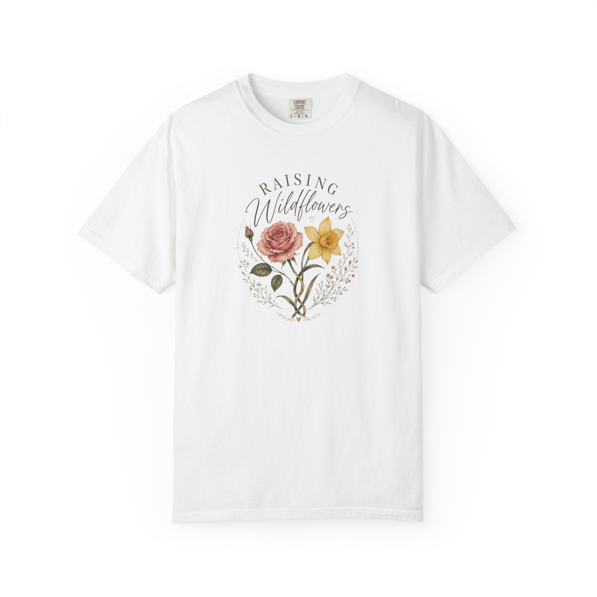 Raising Wildflowers Floral T-Shirt