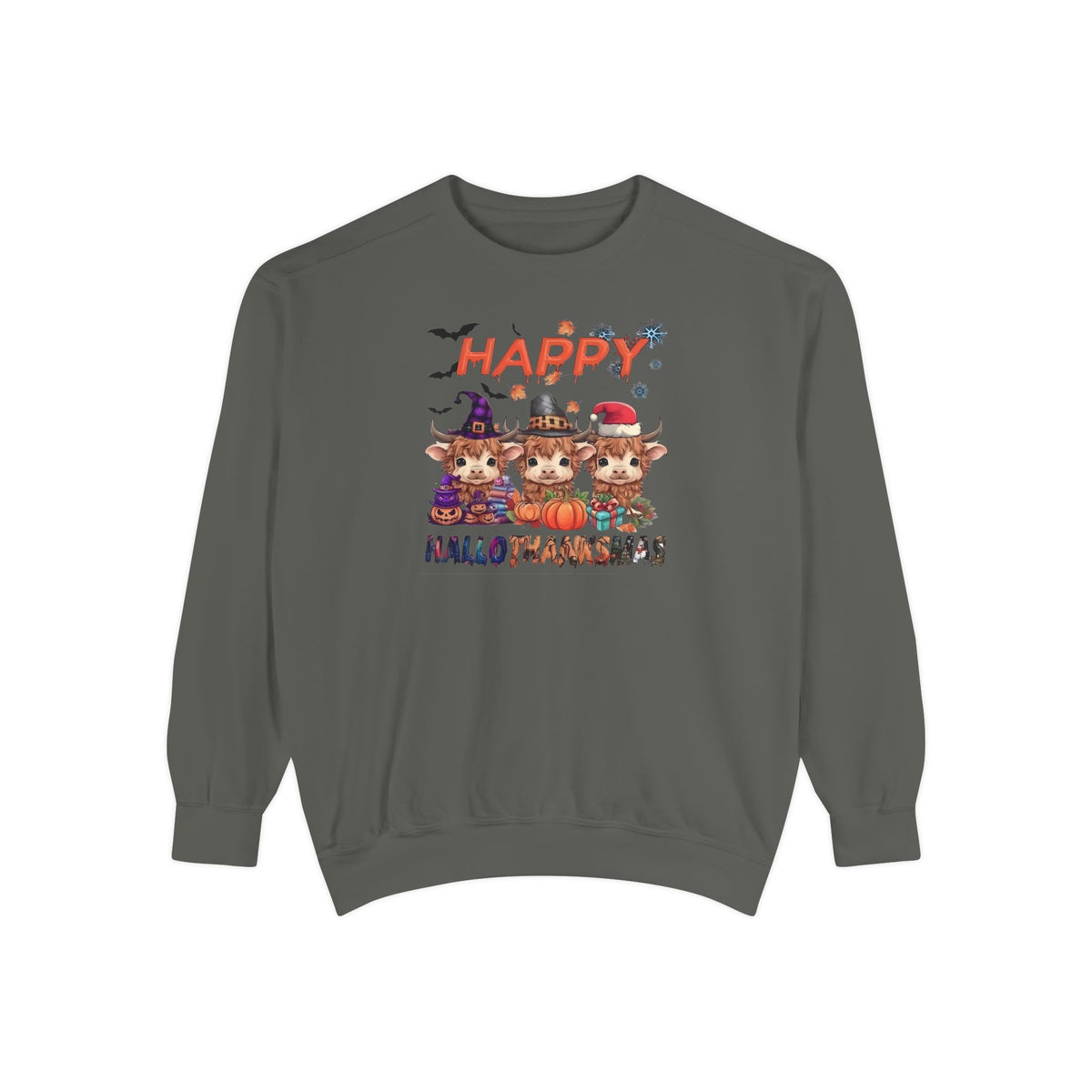 Happy Hallothanksmas Pullover