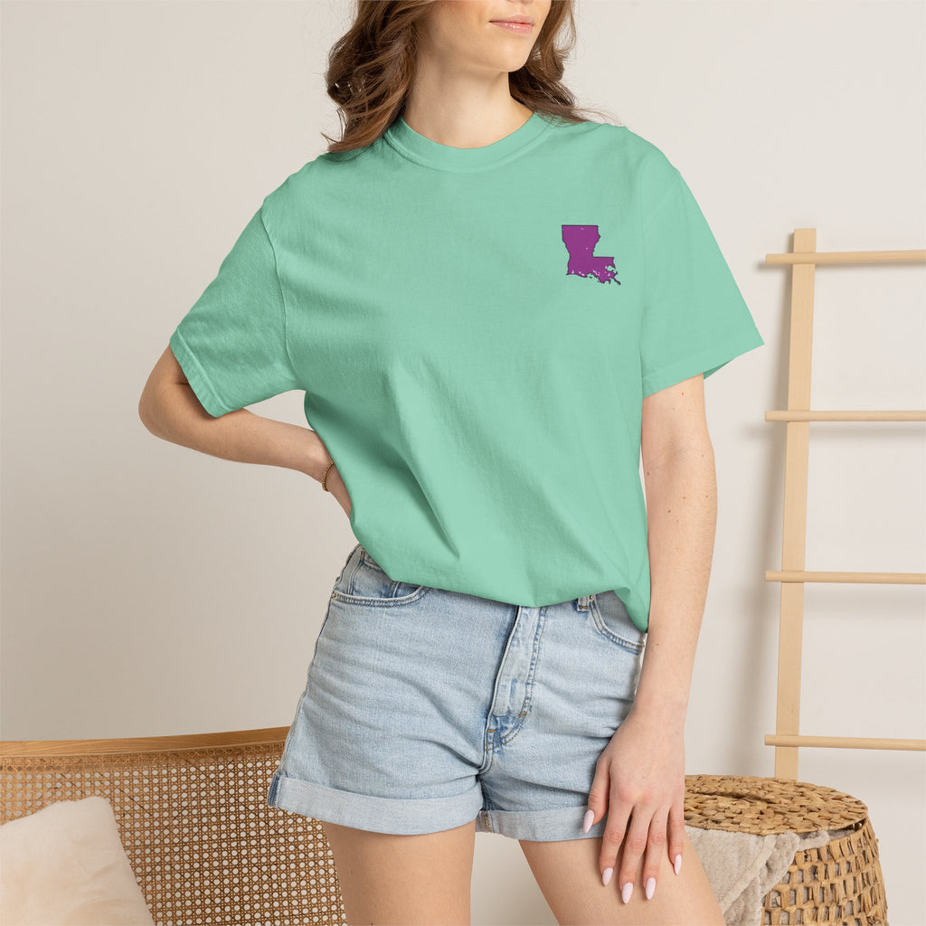 Louisiana Graphic T-Shirt — 'Excuse Me While I Love You' State Pride Tee