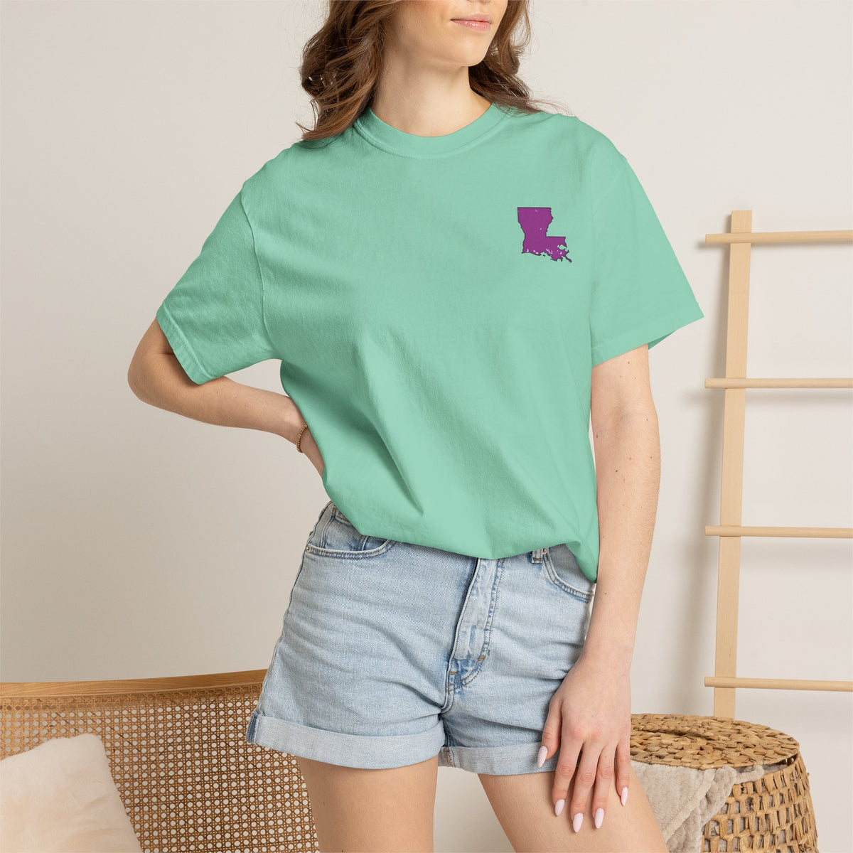 Louisiana Graphic T-Shirt — 'Excuse Me While I Love You' State Pride Tee
