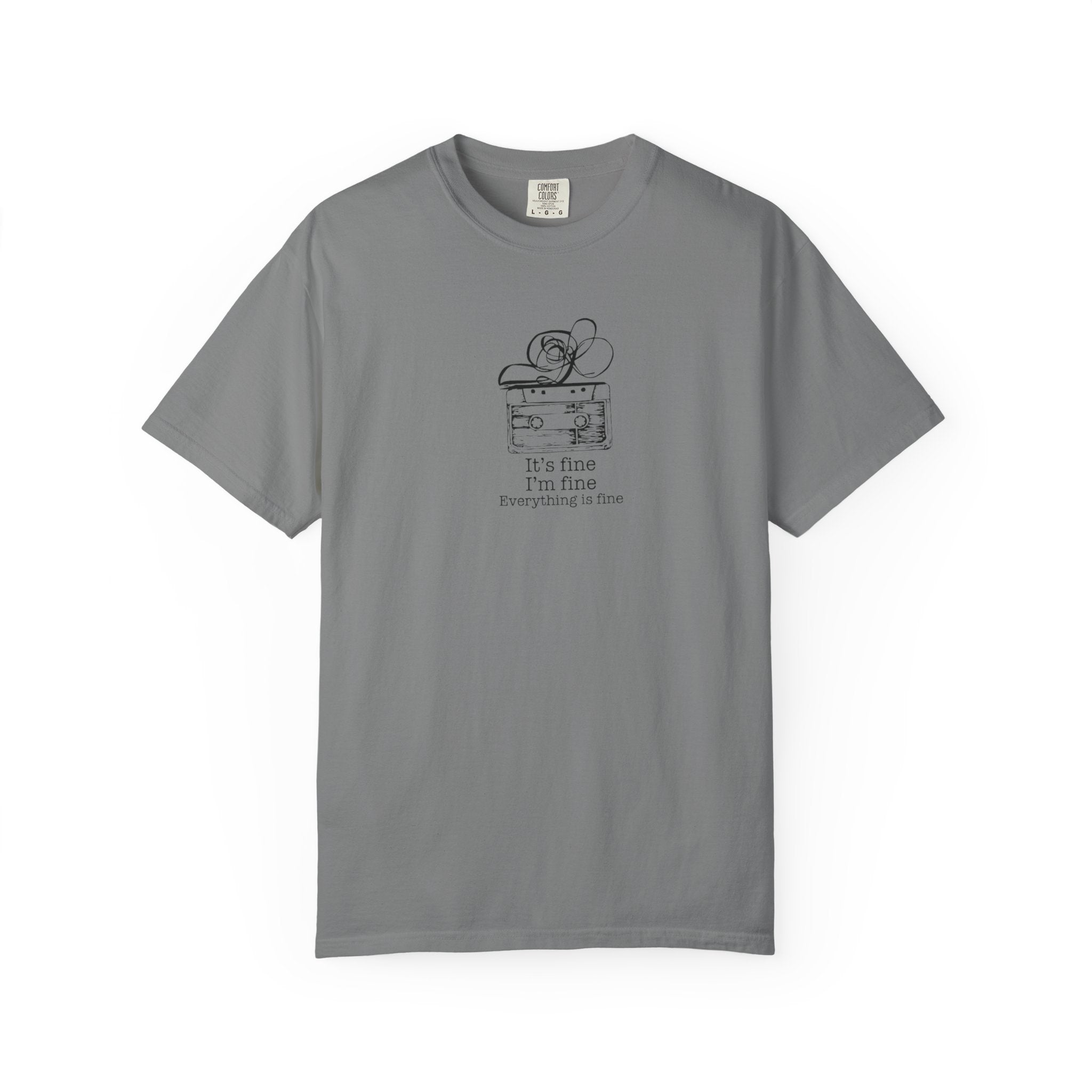 I’m Fine Cassette Tape T-Shirt