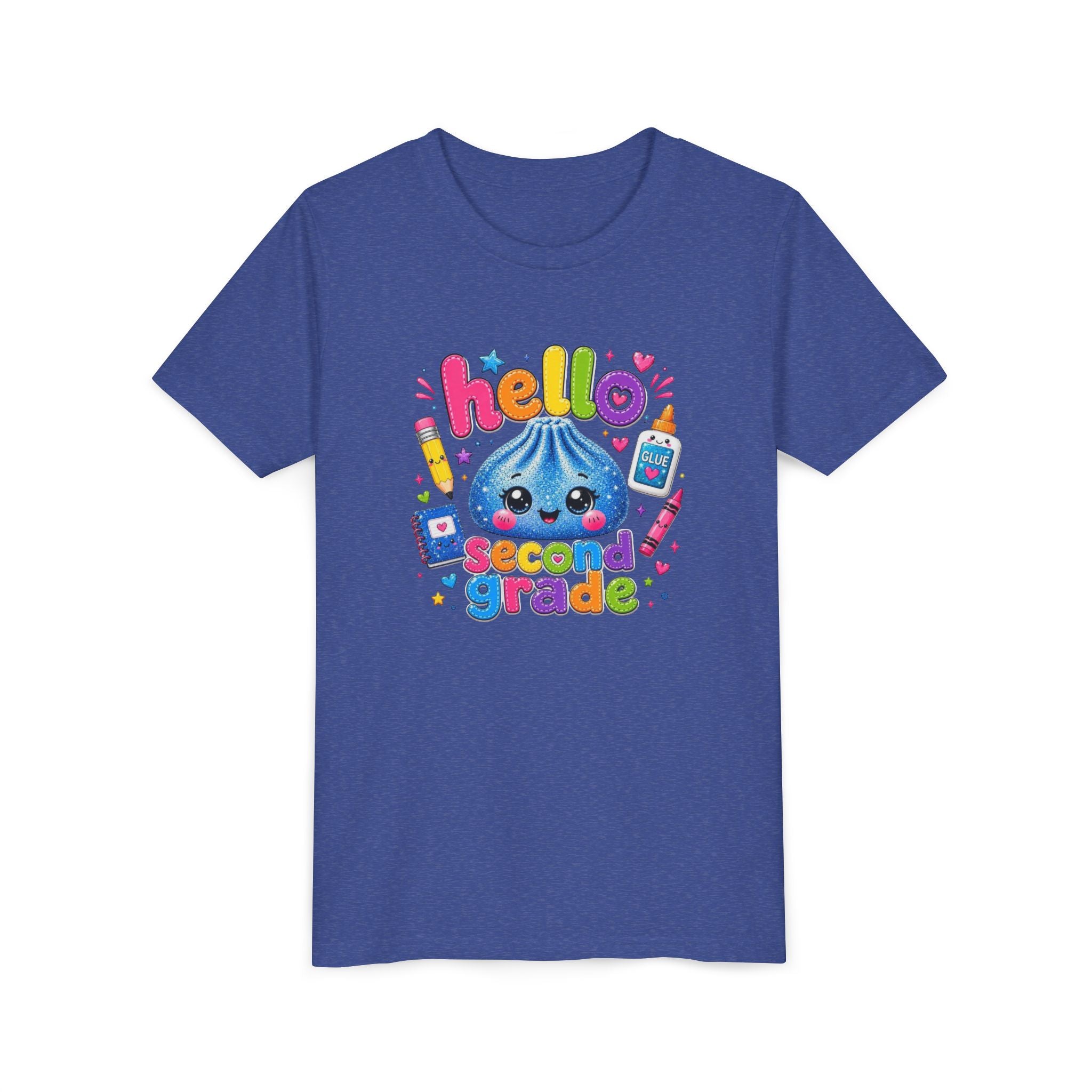 "Hello Second Grade" Youth Tee