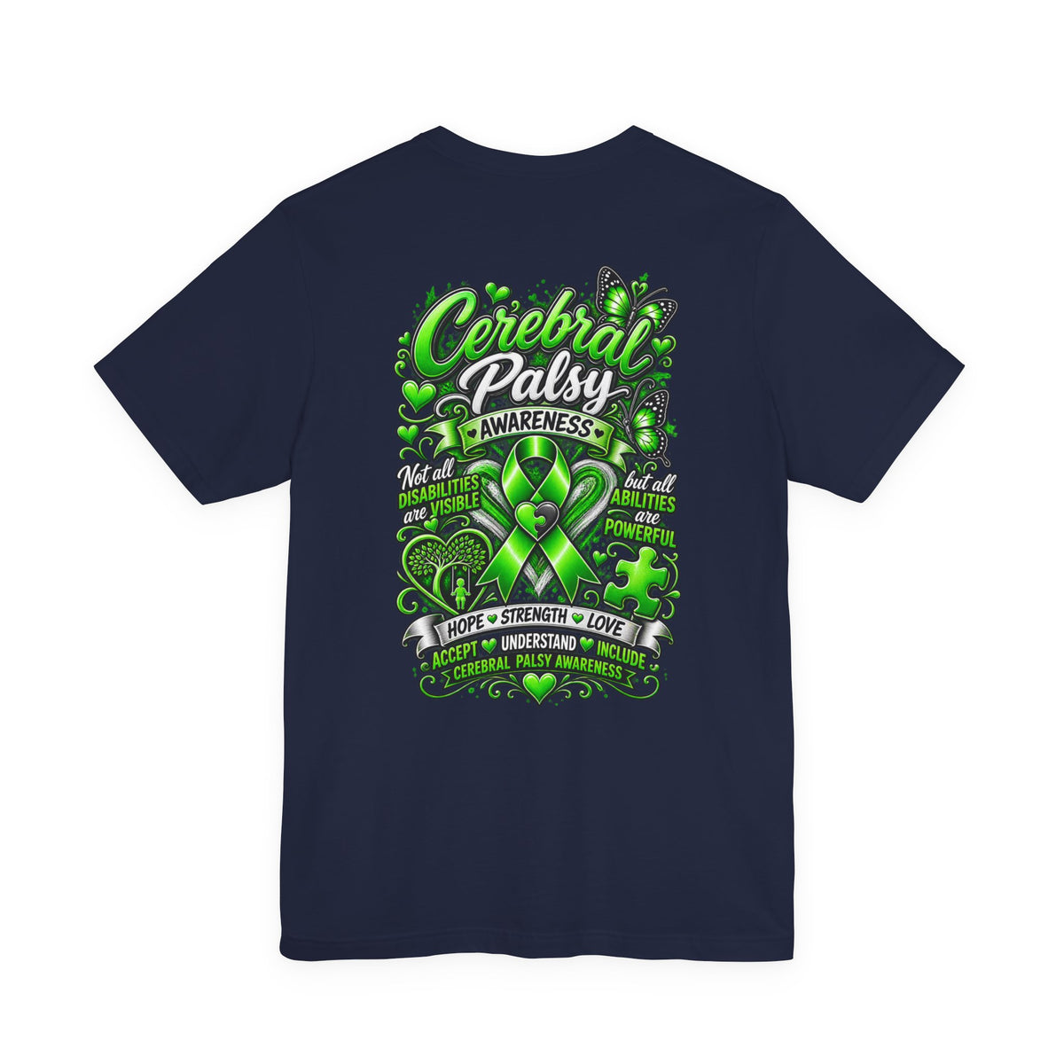 Cerebral Palsy Awareness Tee - Threads of Hope