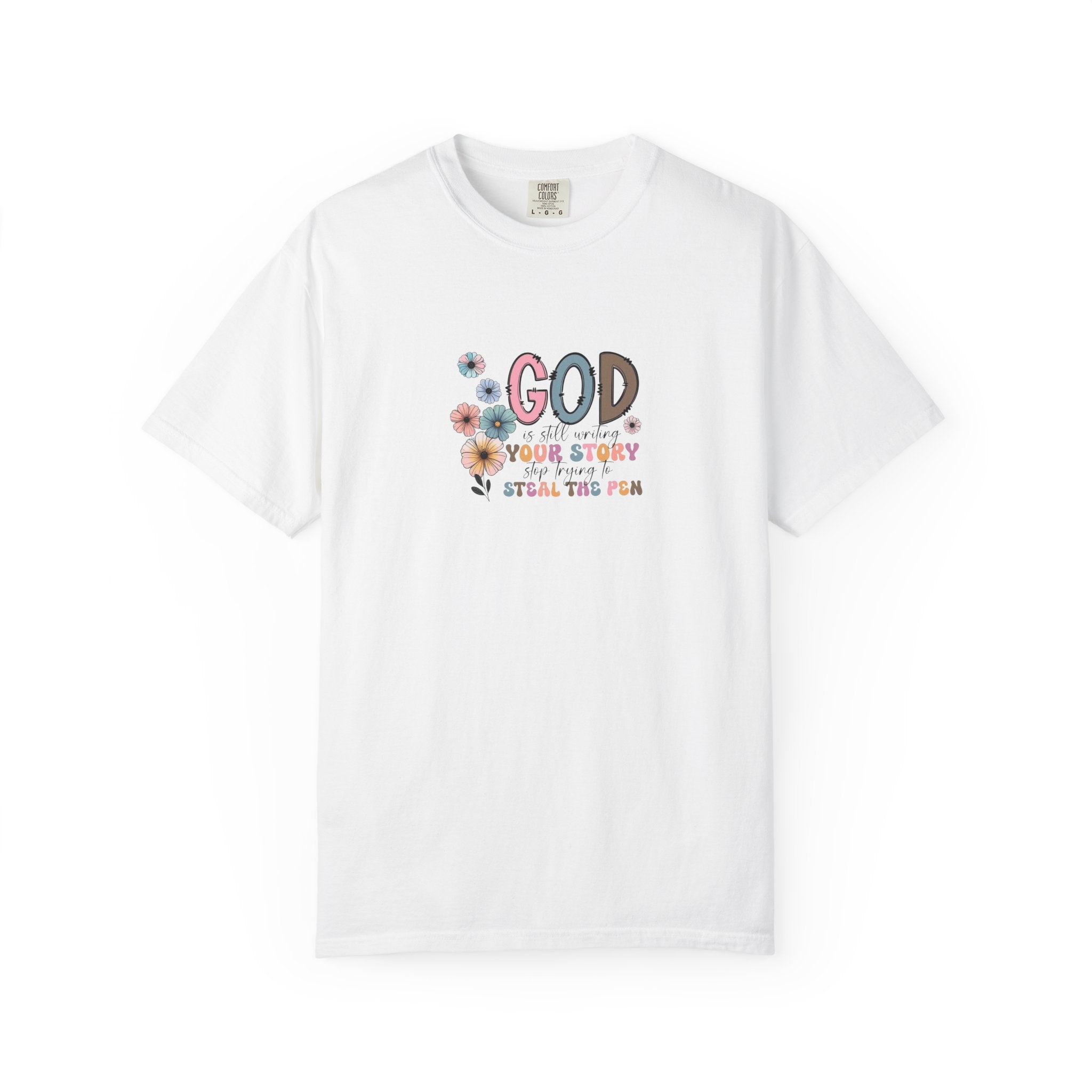 God Grew Your Story Floral T-Shirt