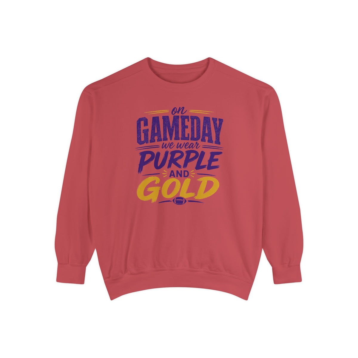 Gameday Purple and Gold Sweatshirt