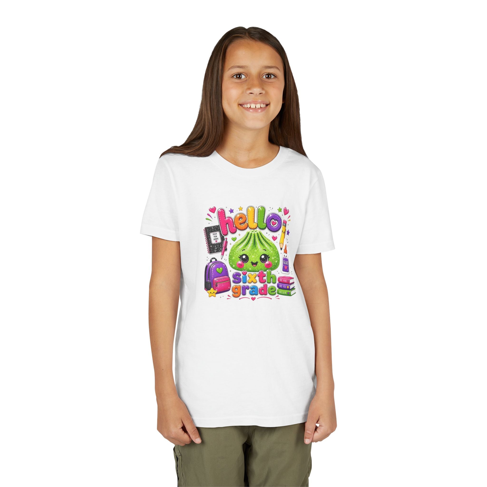 "Hello Sixth Grade" Youth Tee