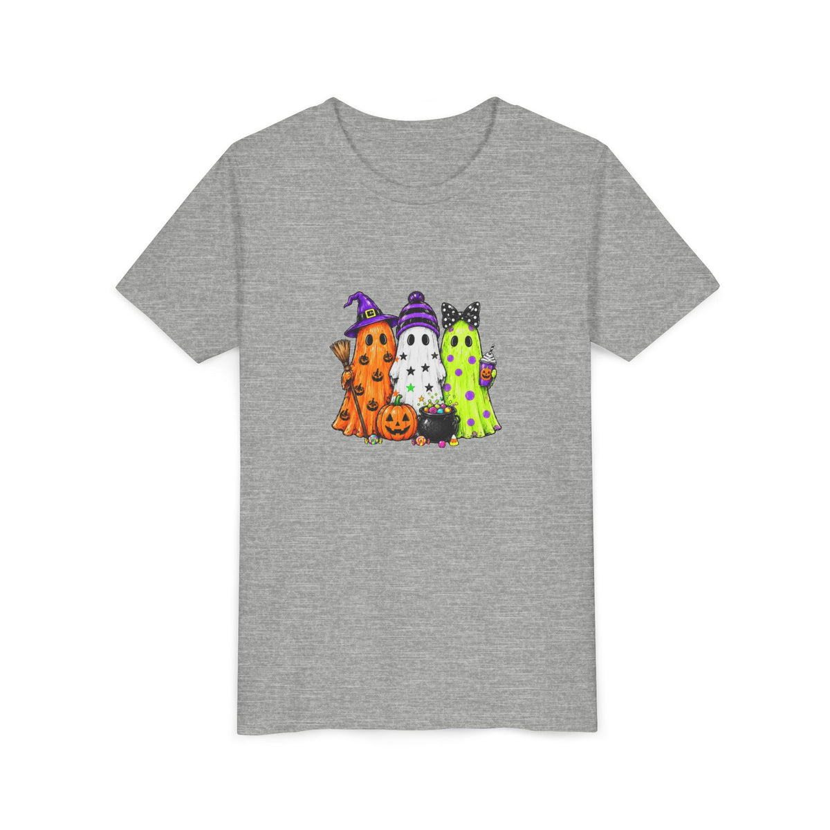 Kids Halloween Ghosts Tee