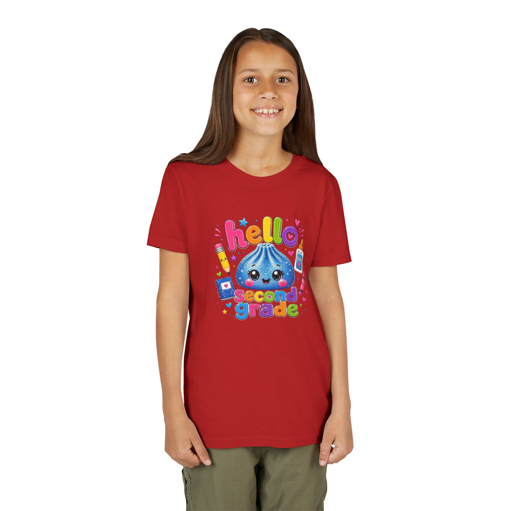 "Hello Second Grade" Youth Tee