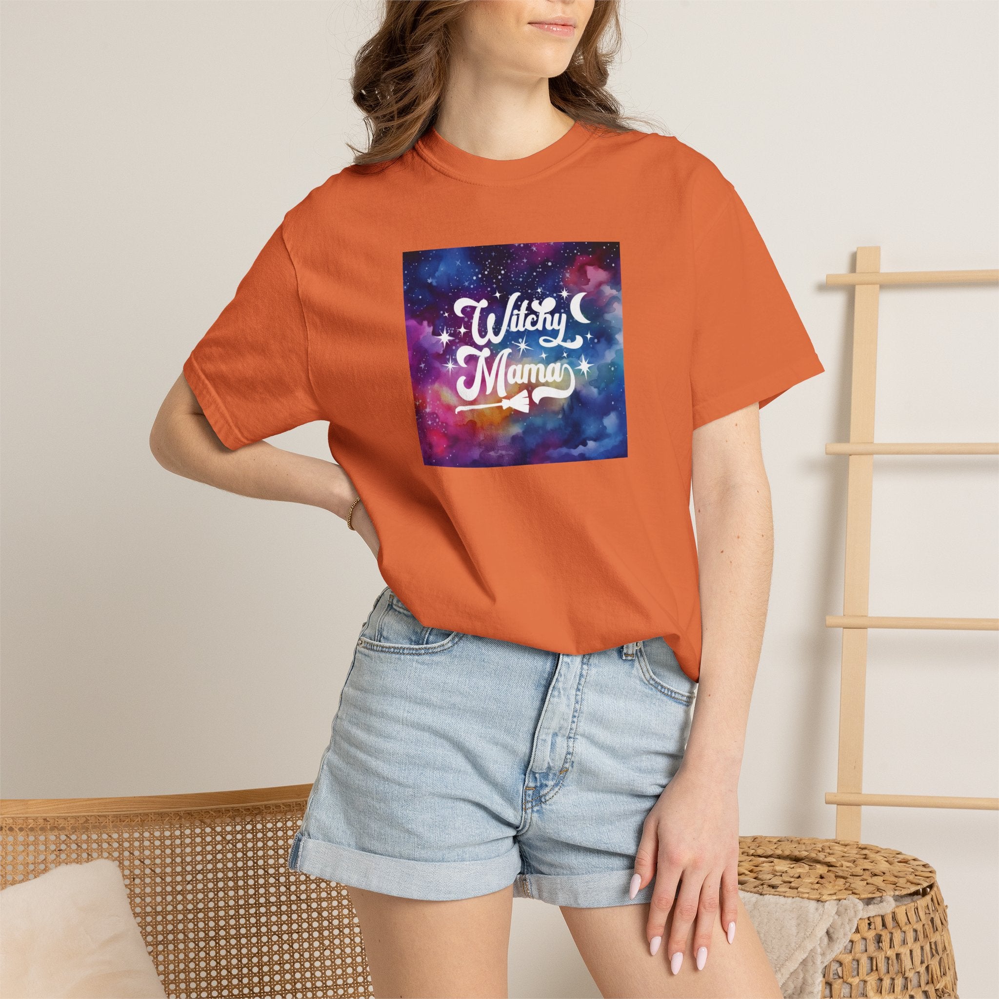 Witchy Mama Galaxy T-Shirt