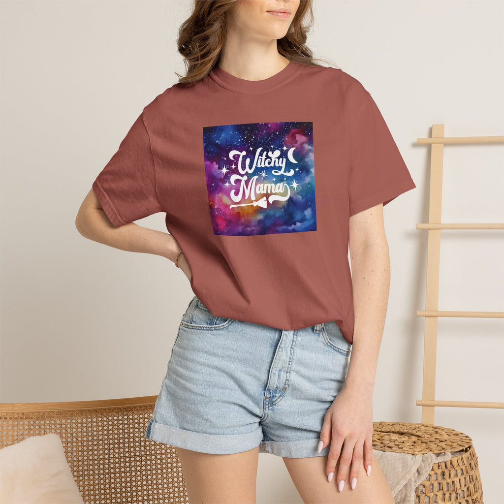 Witchy Mama Galaxy T-Shirt