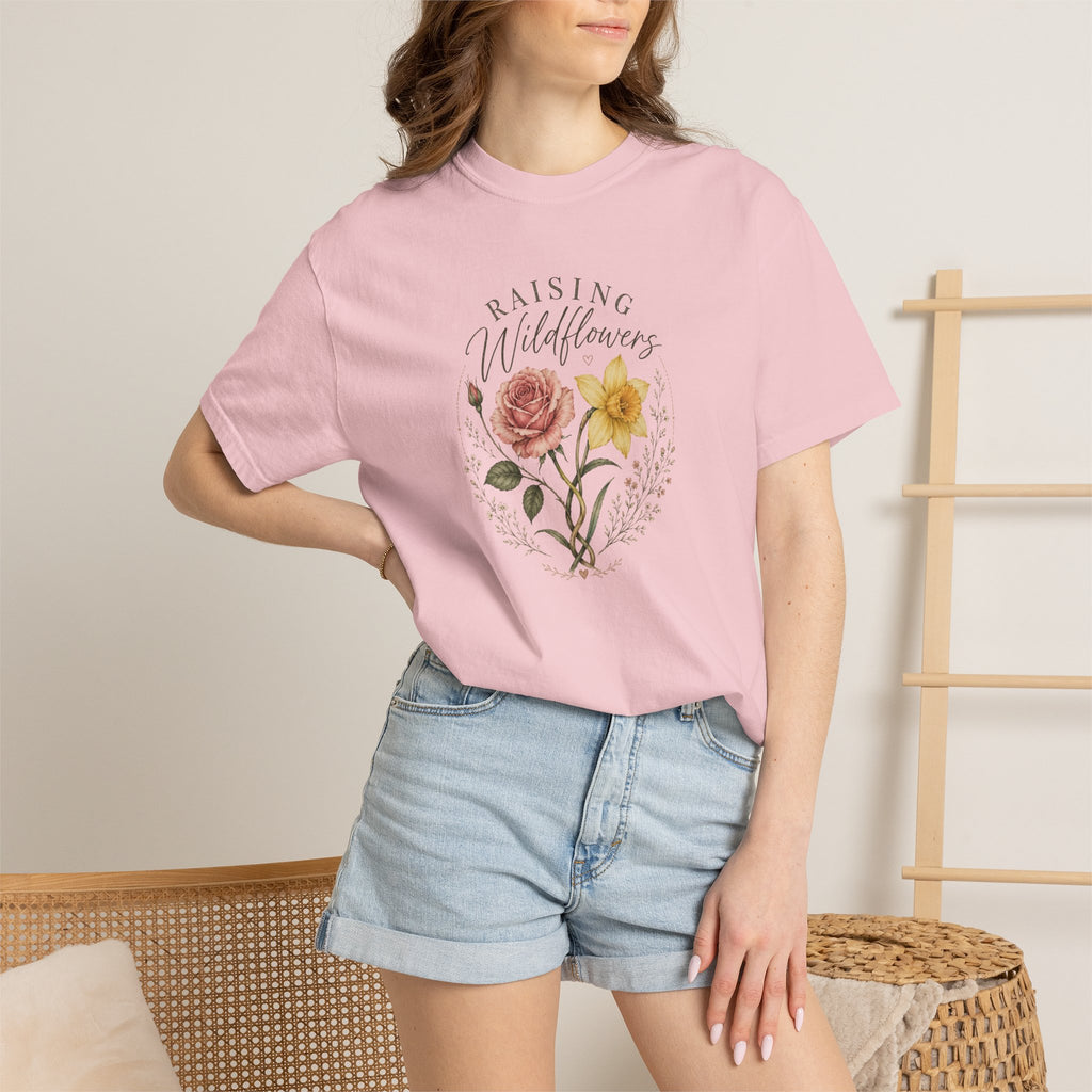Raising Wildflowers Floral T-Shirt