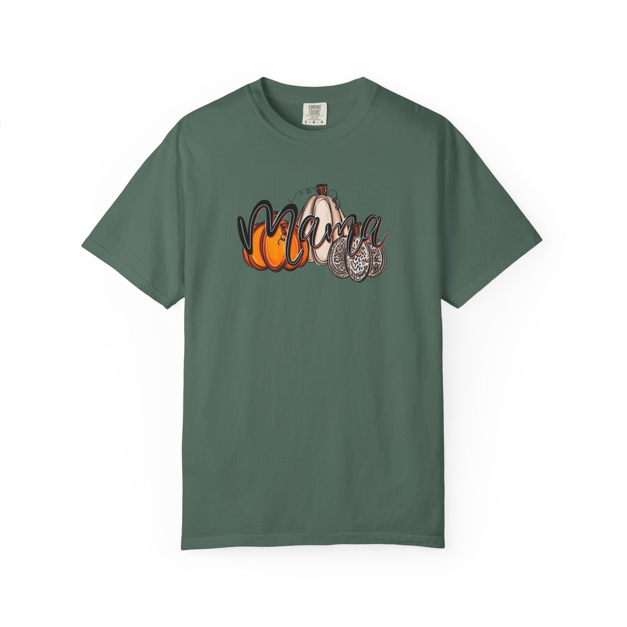 Mama Pumpkin Graphic T-Shirt — Fall Pumpkin Patch Tee