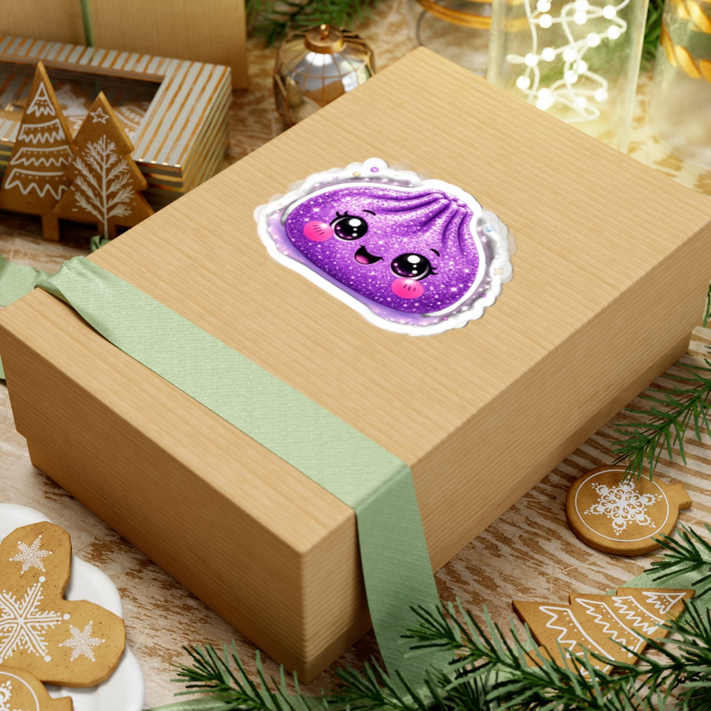 Cute Purple Dumpling Sticker
