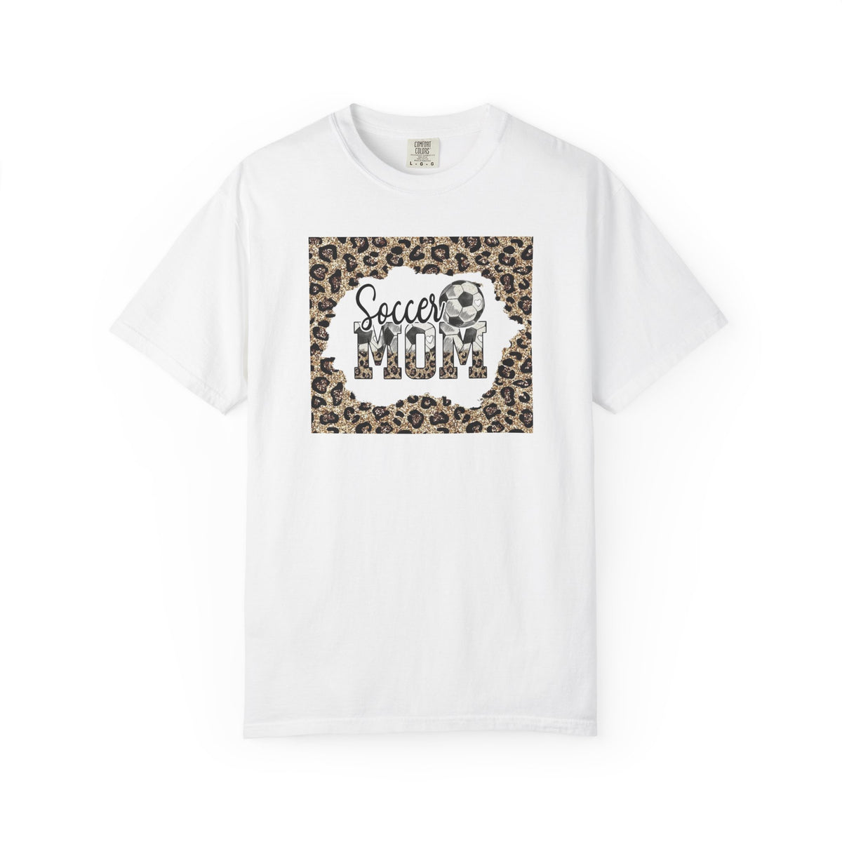 Soccer Mom Leopard Print T-Shirt