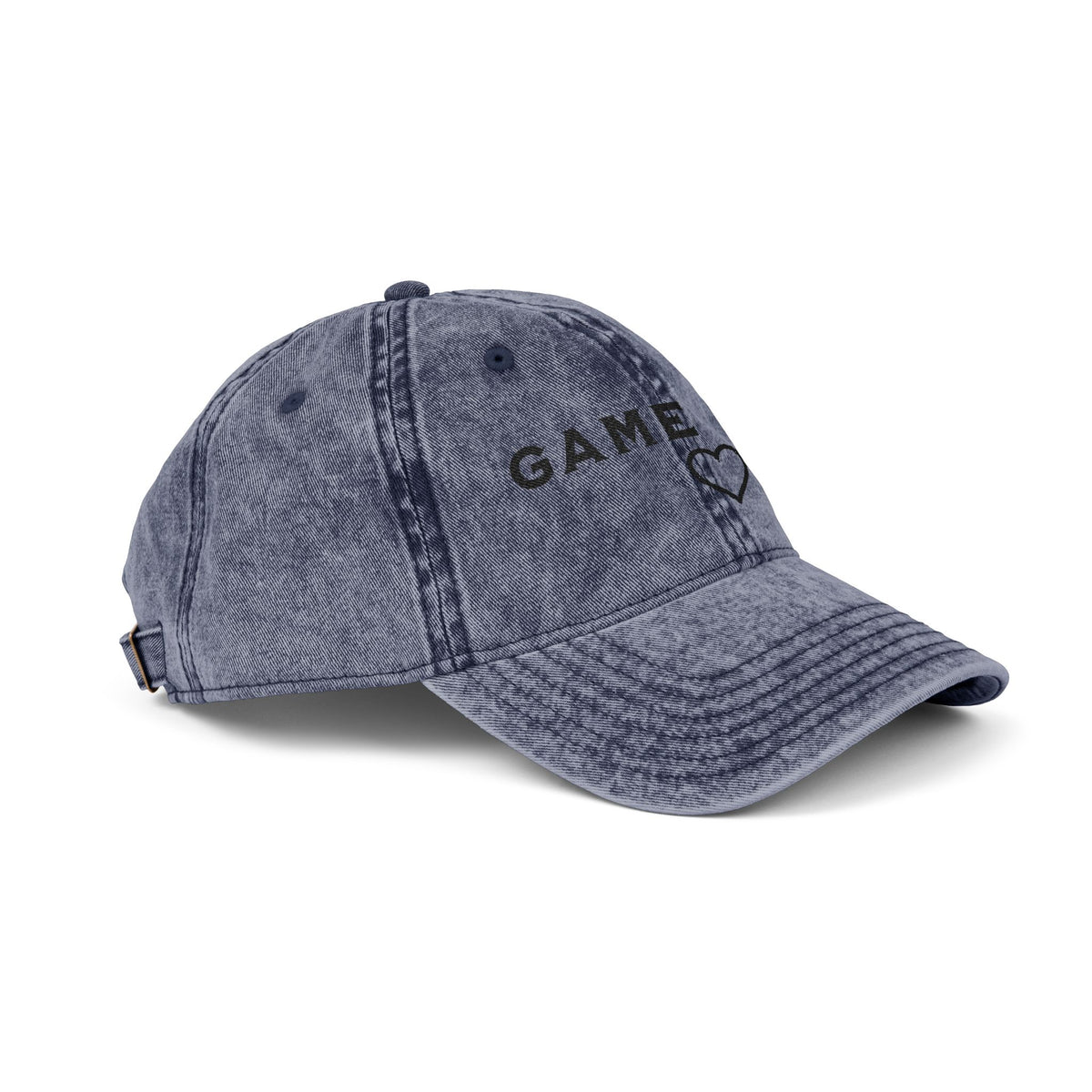 Game Day Heart Vintage Cap