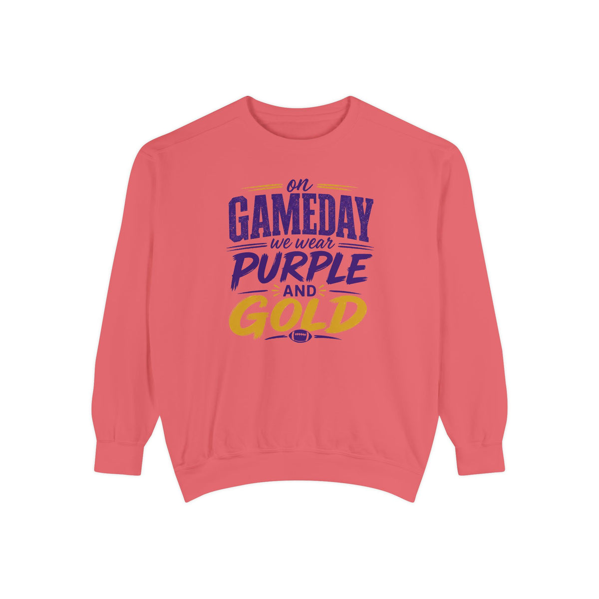 Gameday Purple and Gold Sweatshirt