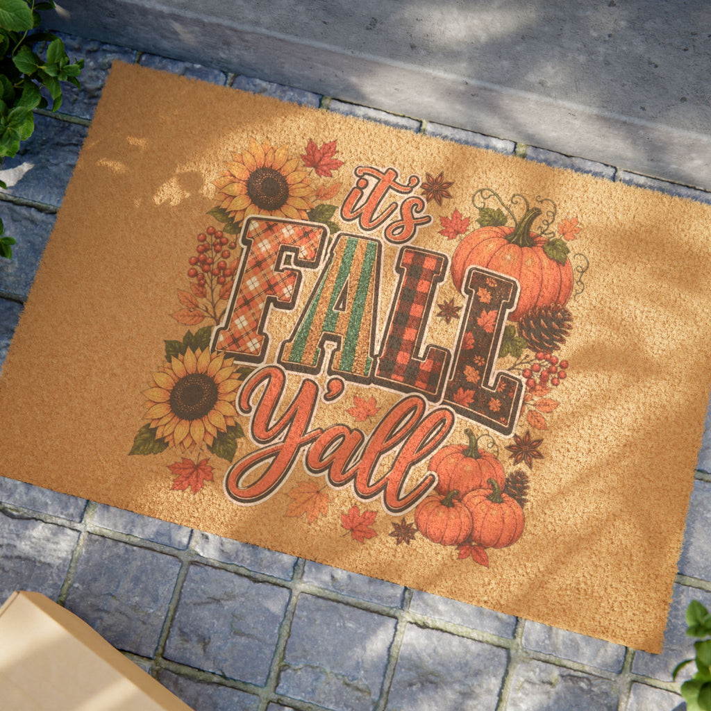 It's Fall Y'all Doormat
