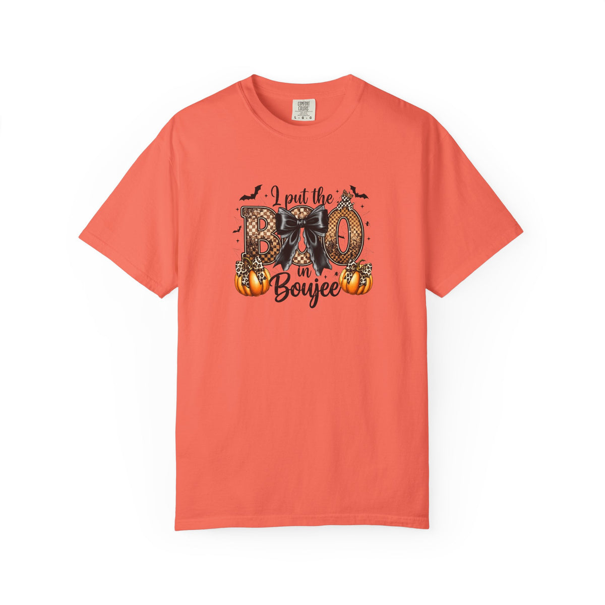 Halloween Boo in Boujee T-Shirt — Cute Spooky Pumpkin Graphic Tee